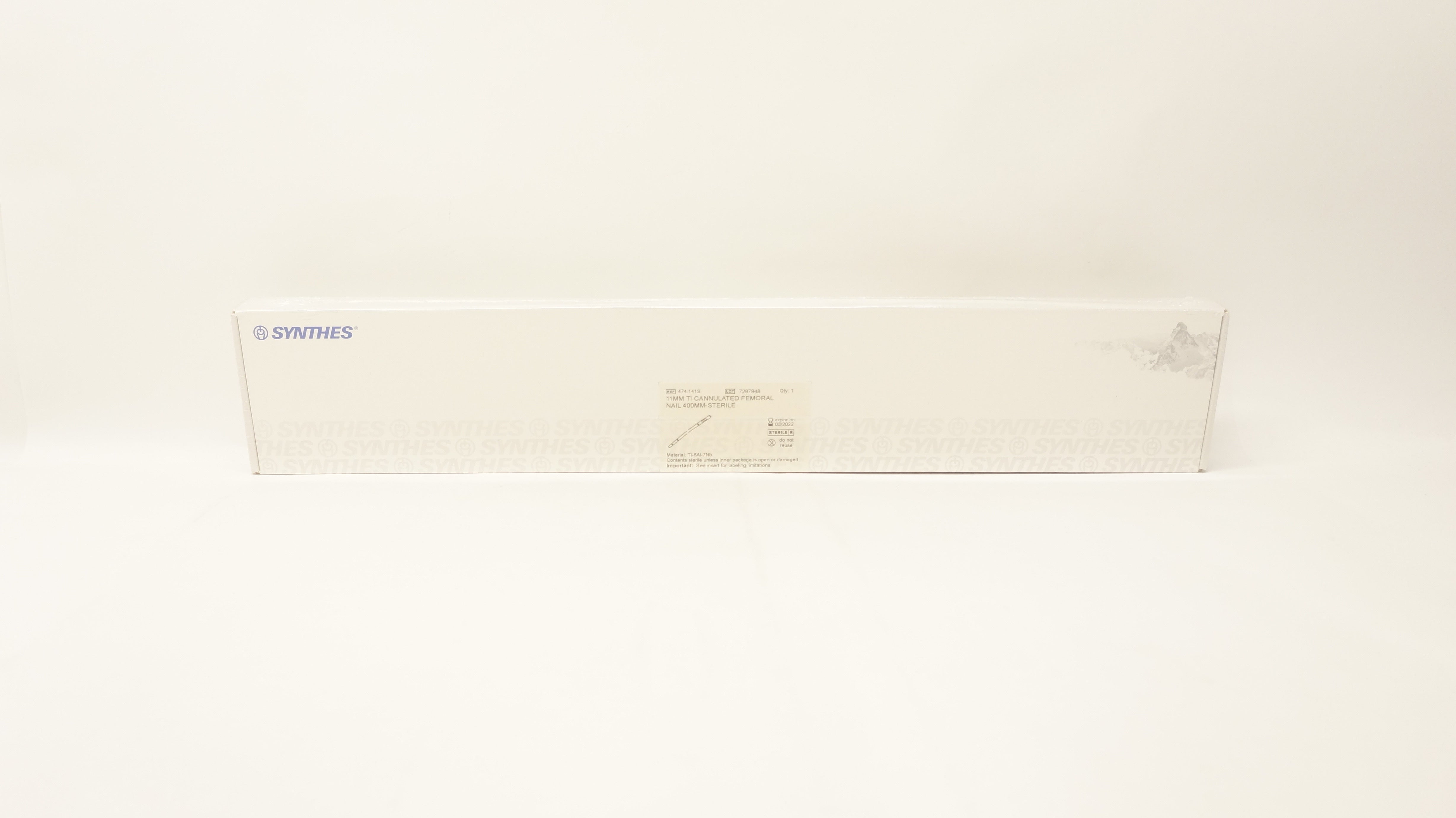 Synthes 474.141S 11mm Ti Cannulated Femoral Nail 400mm