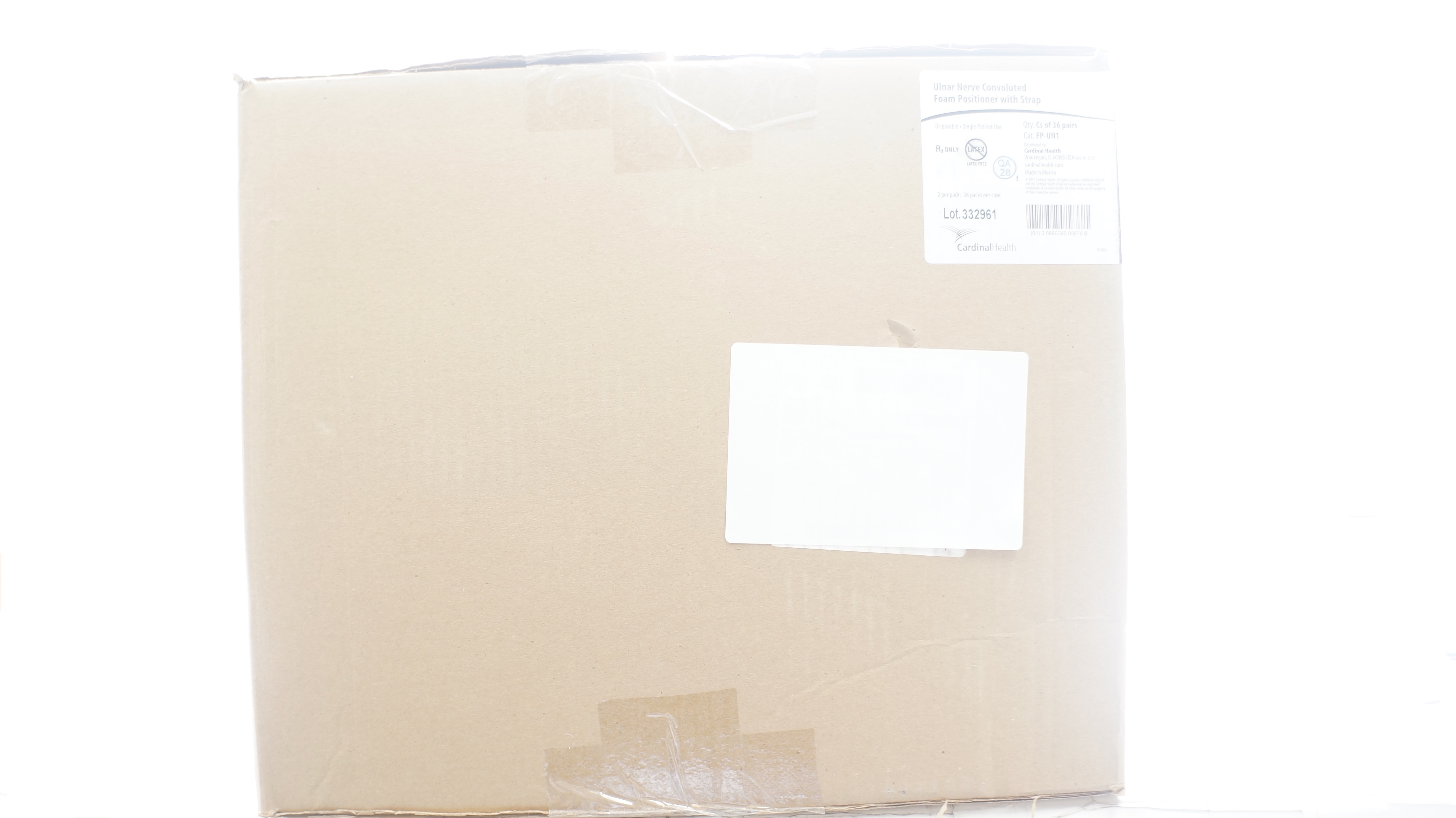 Cardinal Health FP-UN1 Devon Ulnar Nerve Protector Foam Positioner - Case of 36