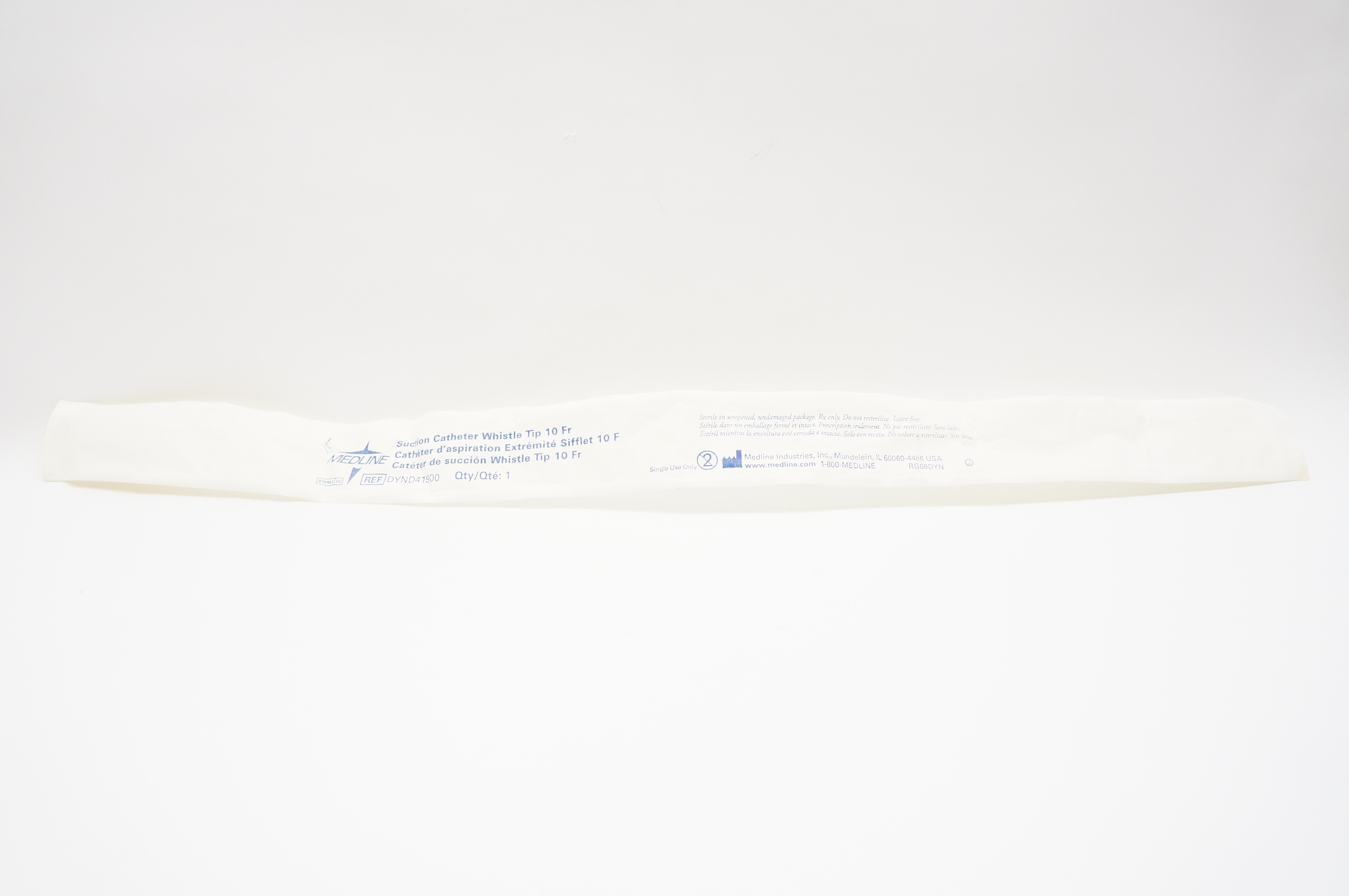 Medline DYND41900 Suction Cath Whistle Tip 10Fr