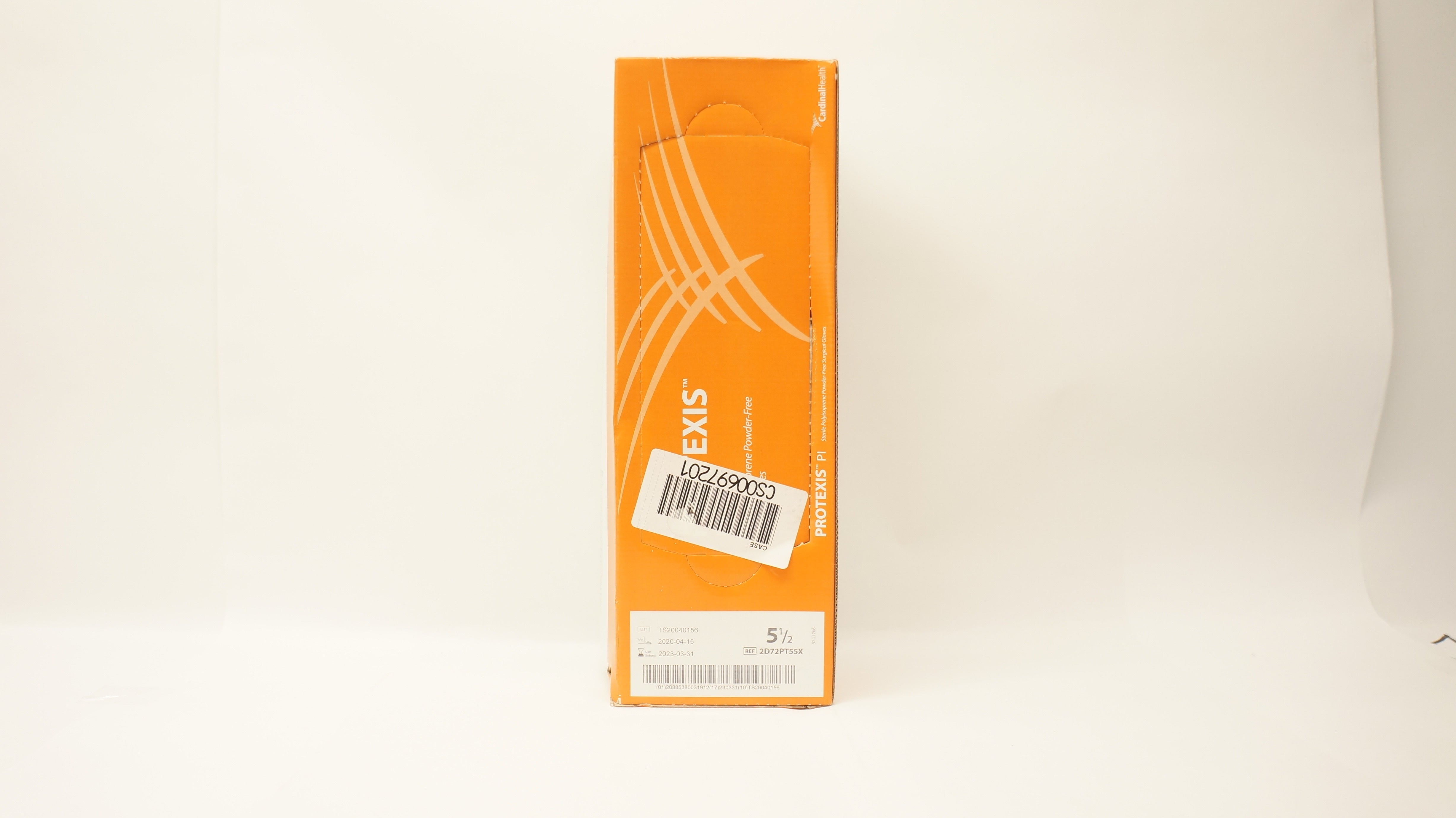 Cardinal Health 2D72PT55X Protexis Surgical Gloves, Size 5-1/2 - Box of 50