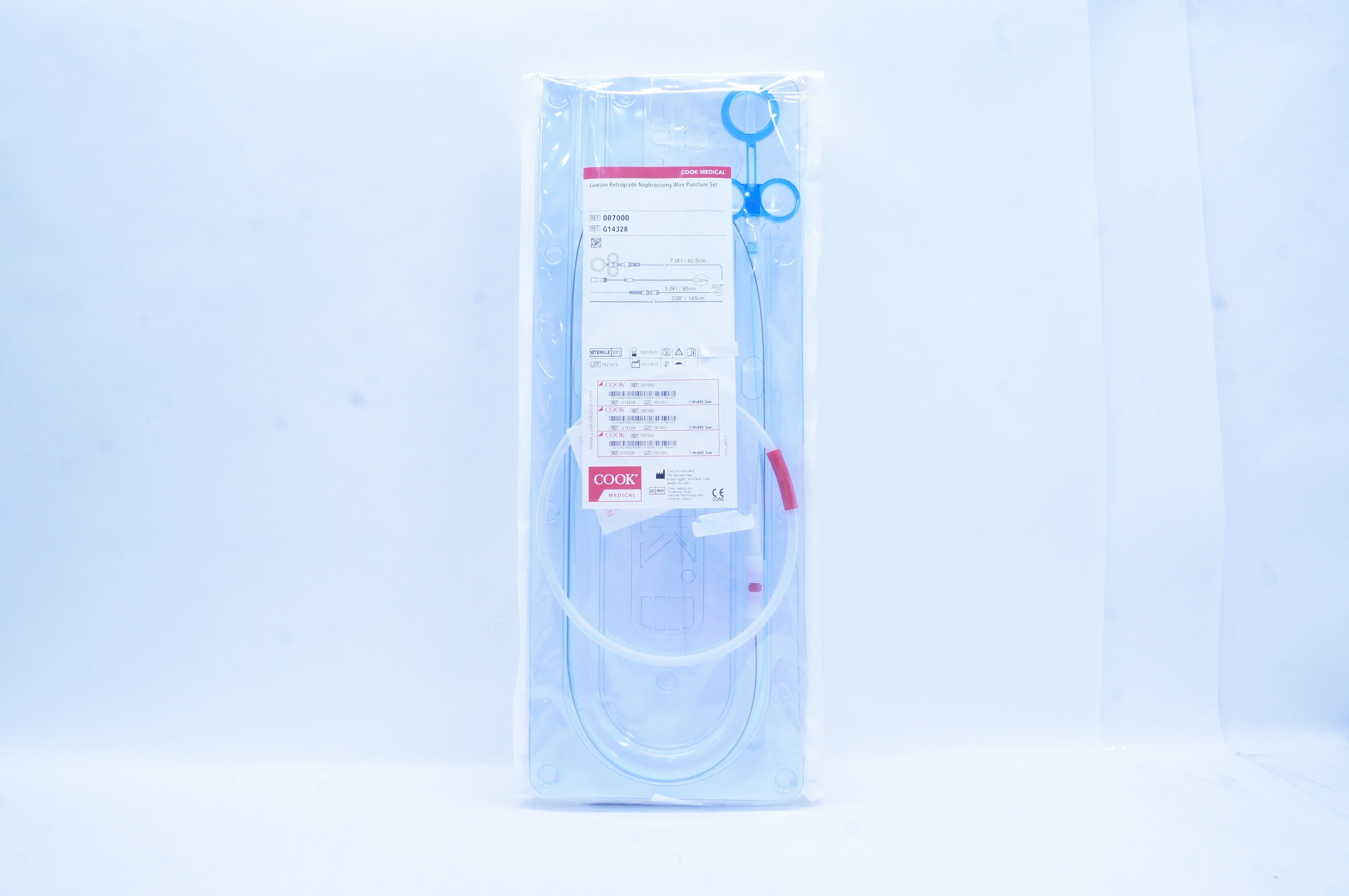 Cook Medical G14328 Lawson Retrograde Nephrostomy Wire Puncture Set, 7 Fr (x)