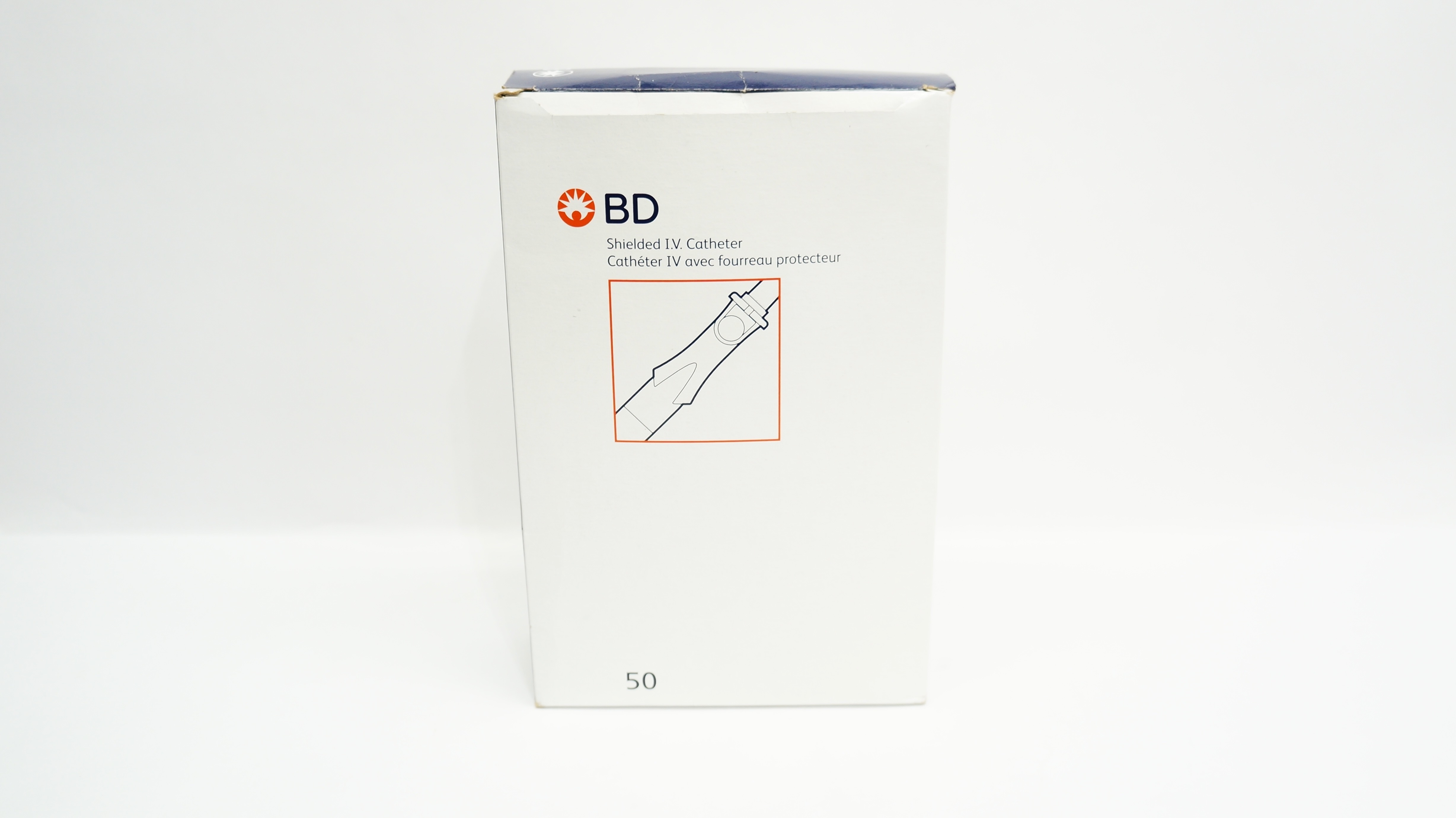 BD 381447 Insyte Autoguard Shielded IV Cath.18GAx1.88inch 95ml/min (x)-Box of 50