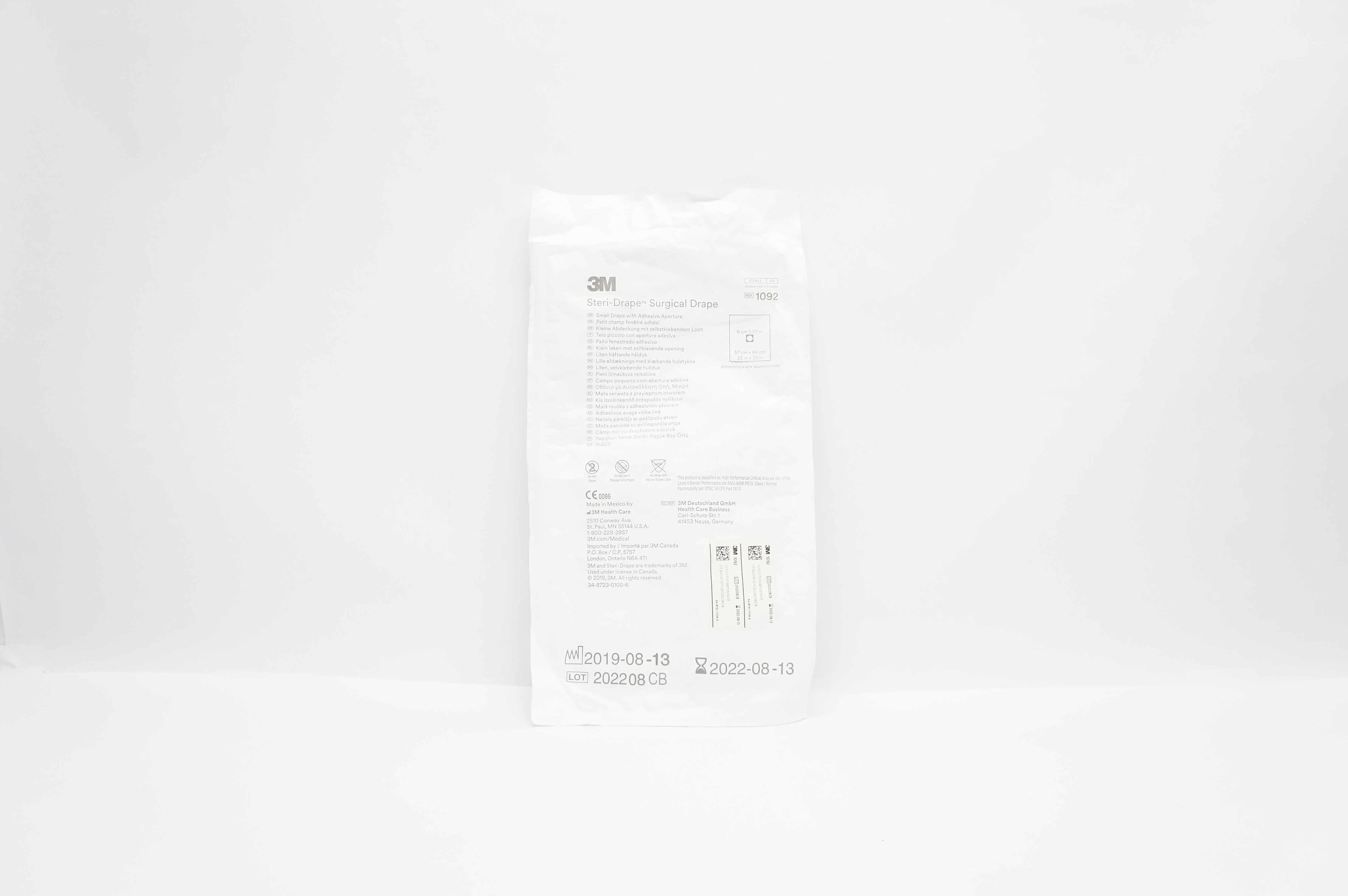 3M 1092 Steri-Drape Surgical Drape 22inch x 25inch (x)