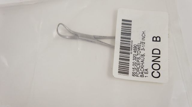 Solway Backhaus Towel Forceps 3-1/2in