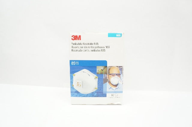 3M 8511 Cool Flow Particulate Respirator N95 - Box of 10