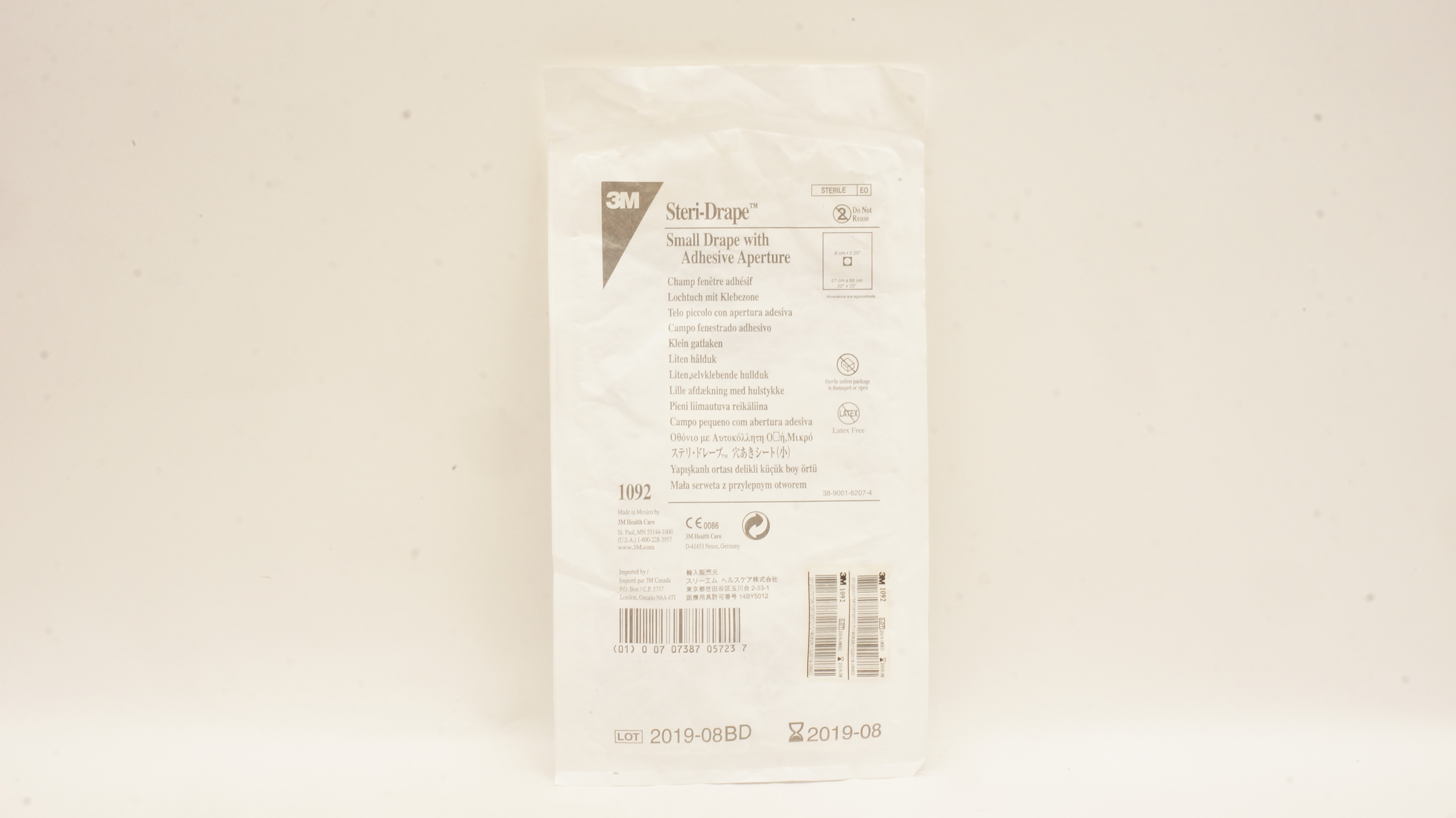 3M 1092 Steri-Drape Surgical Drape 22inch x 25inch (x)