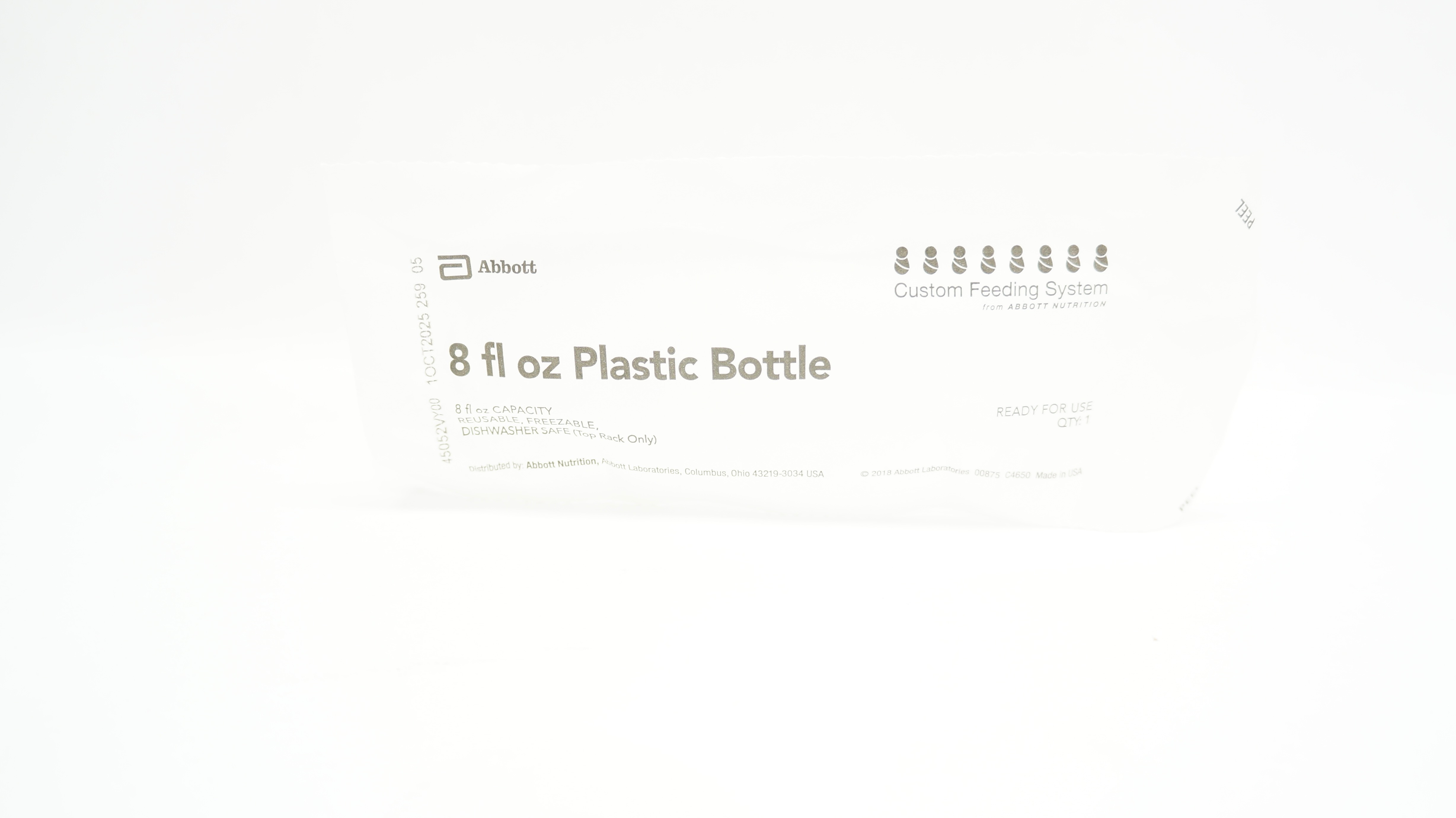 Abbott Plastic Bottle 8 fl. oz.