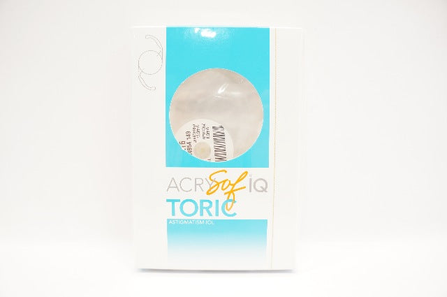 Alcon SN6AT6 AcrySof IQ Toric Astigmatism IOL 21.0D 3.75D CYL 13.0mm x 6.0mm (x)