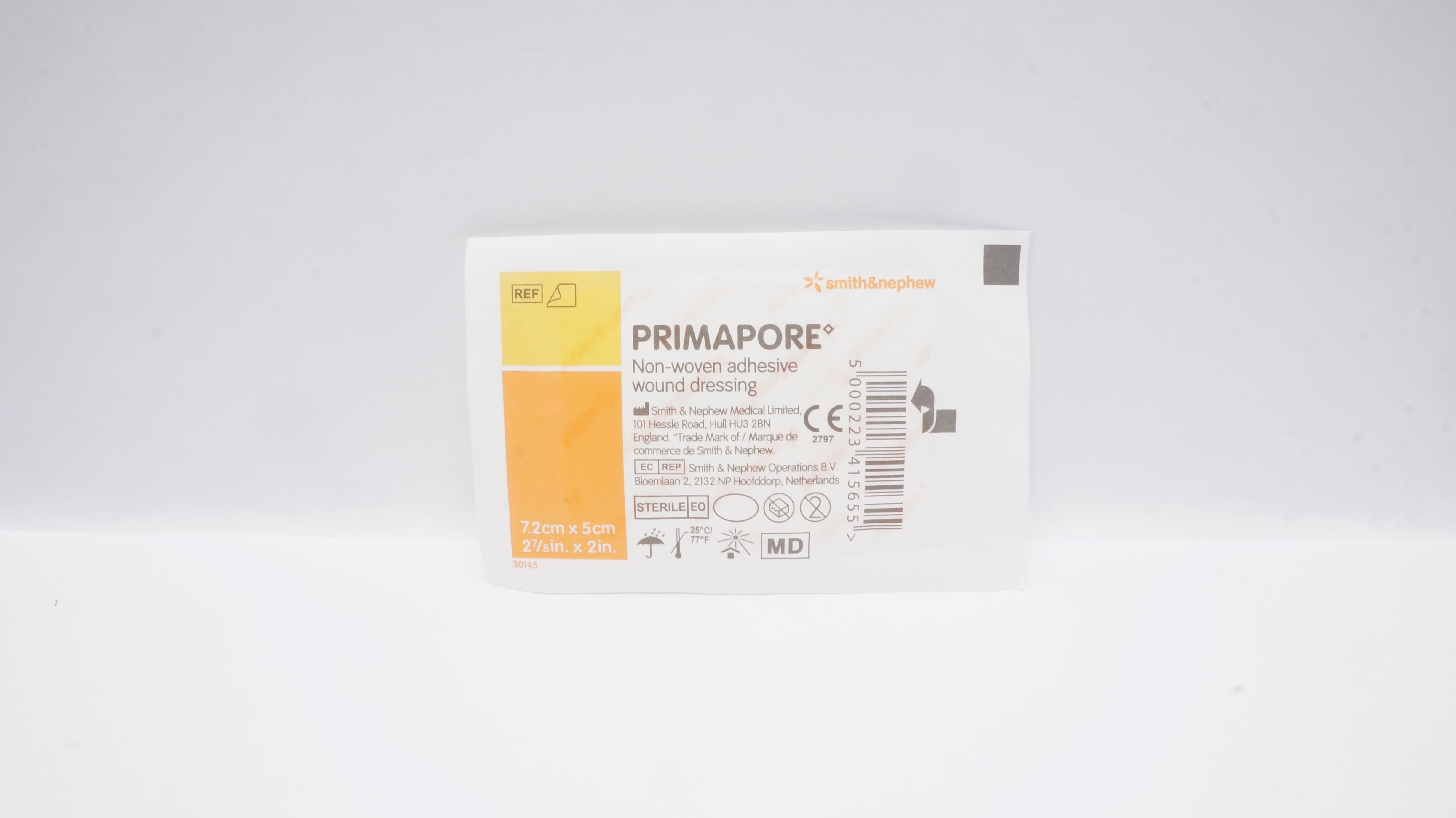 Smith&Nephew 7133 Primapore Non-Woven Adhesive Wound Dressing 2-7/8 x 2inch