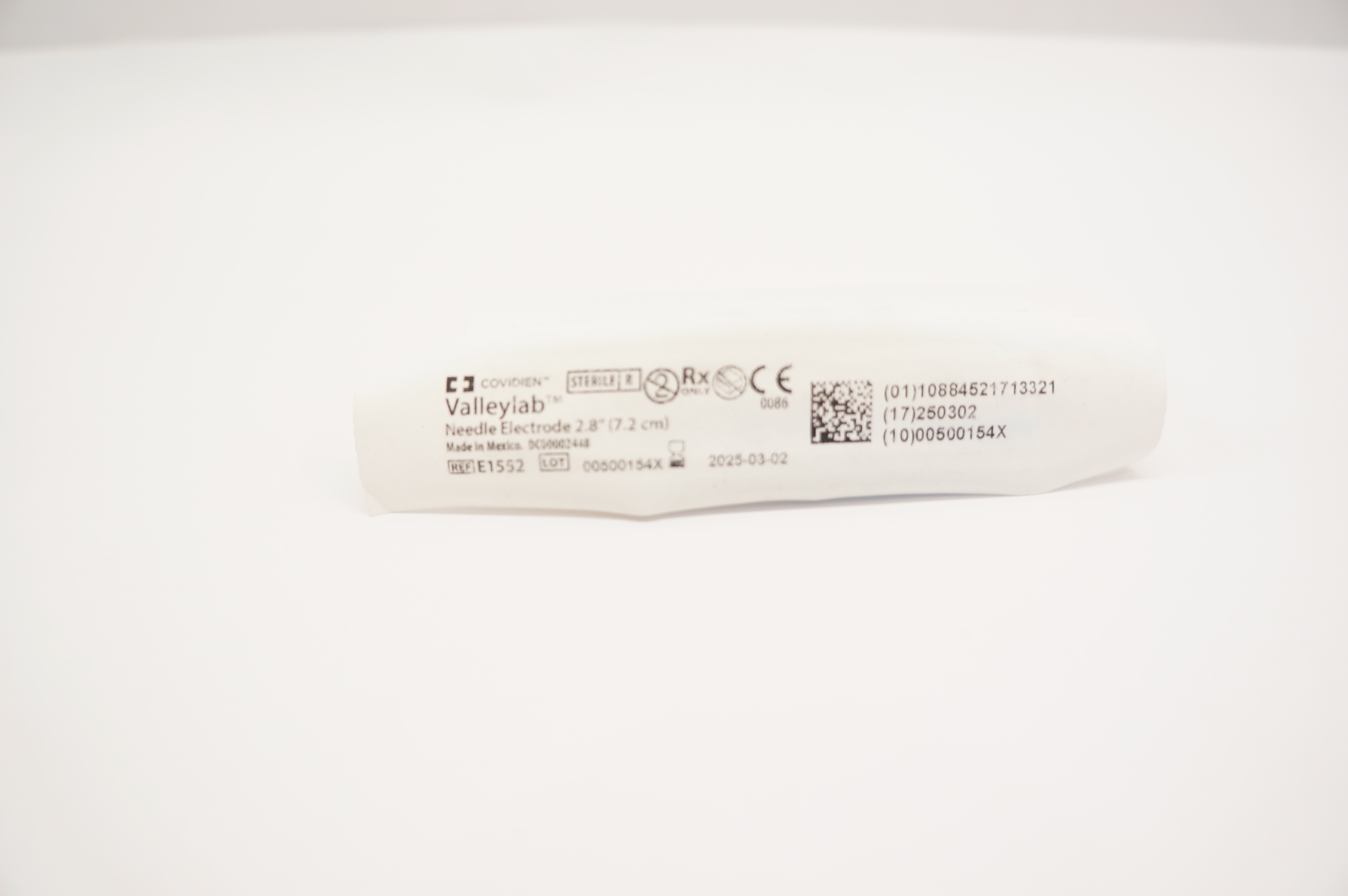 Covidien E1552 Valleylab Ndle Electrode 2.8inch