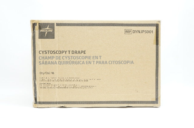 Medline DYNJP5001 Cystoscopy Surgical T-Drape - Box of 16