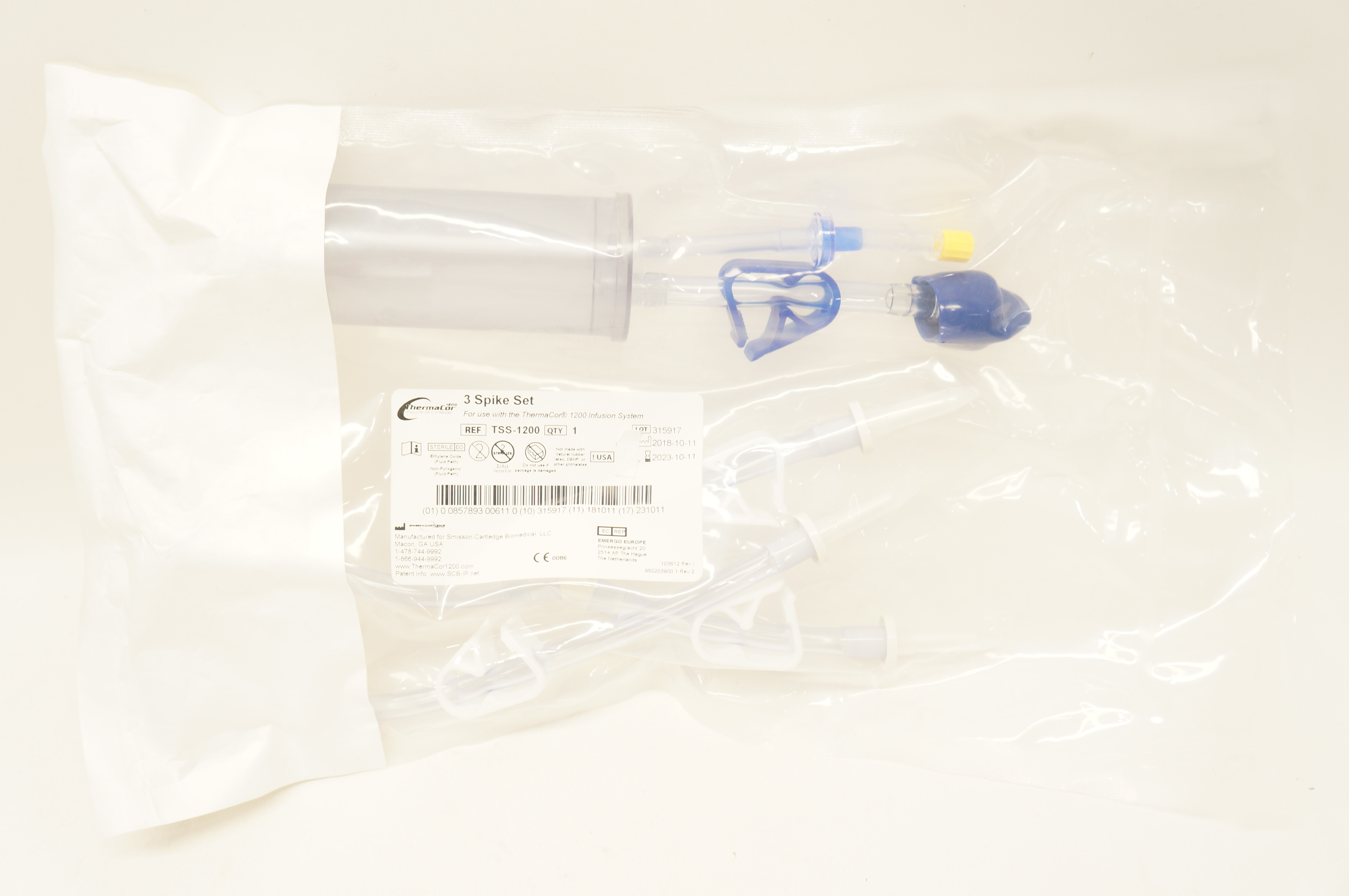 ThermaCor TSS-1200 3 Spike Set