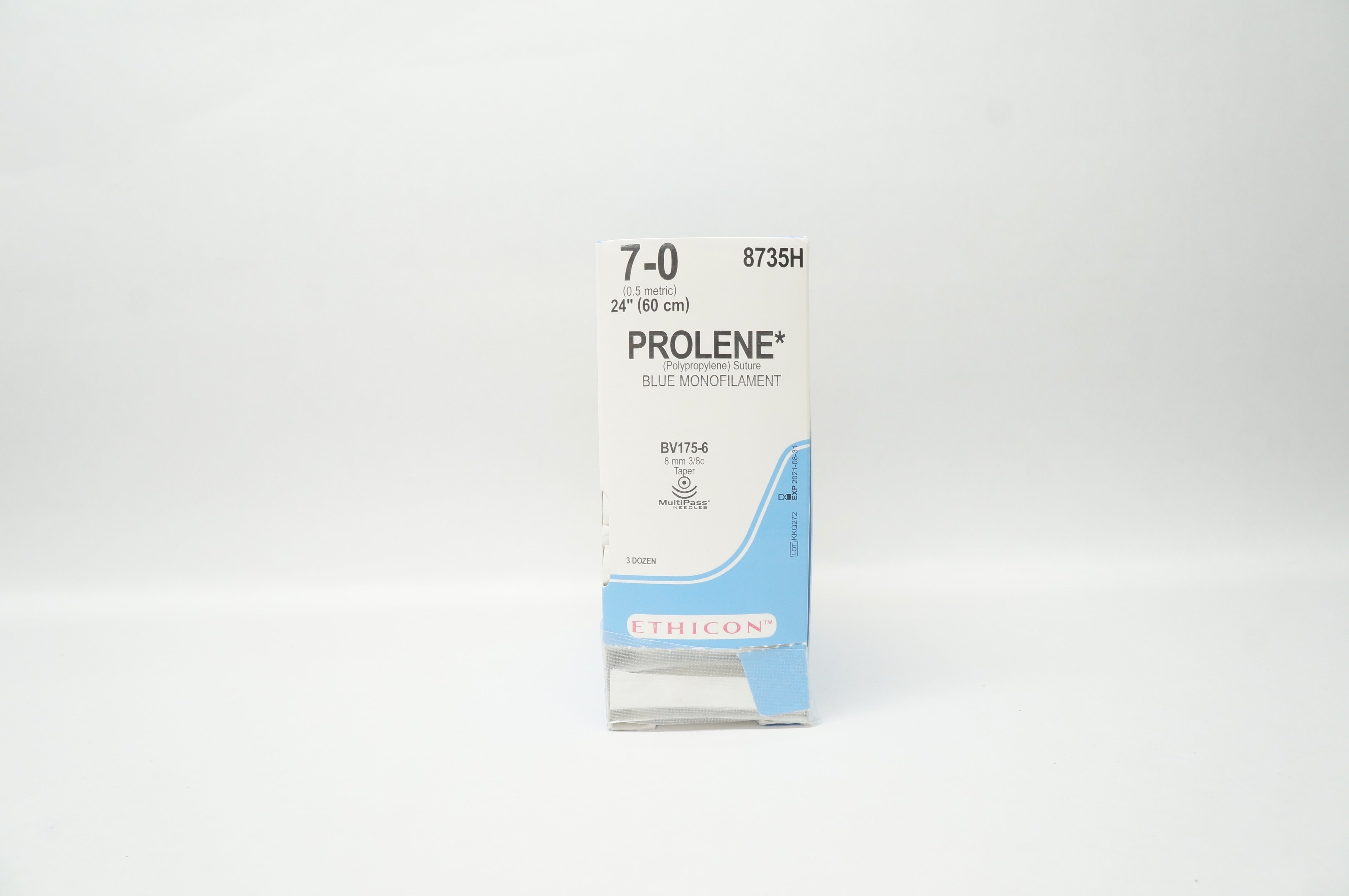Ethicon 8735H PROLENE BV175-6 8mm x  3/8c Taper 24In - Box Of 36 (x)