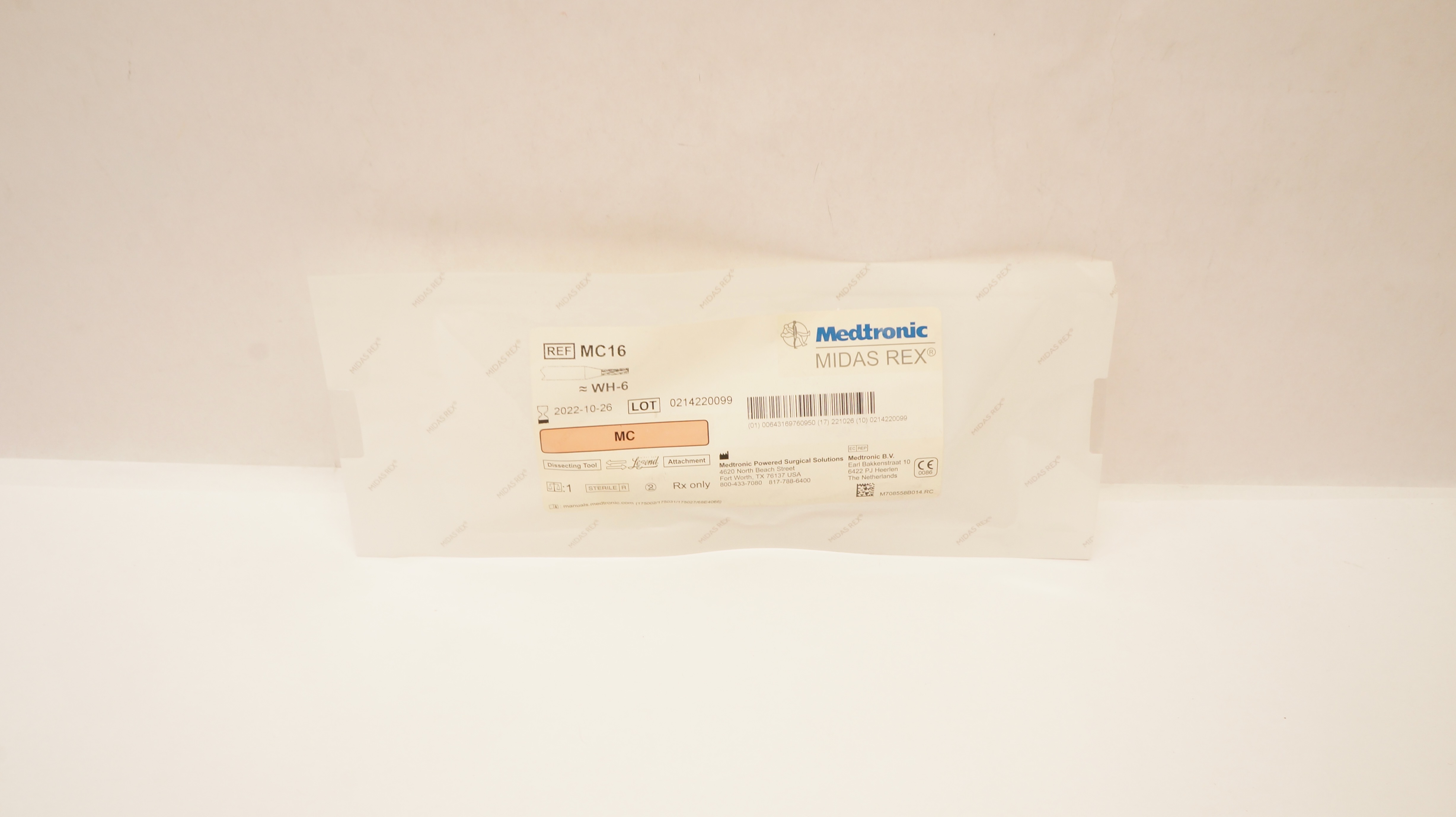 Medtronic MC16 Midas Rex MC WH-6 (x)