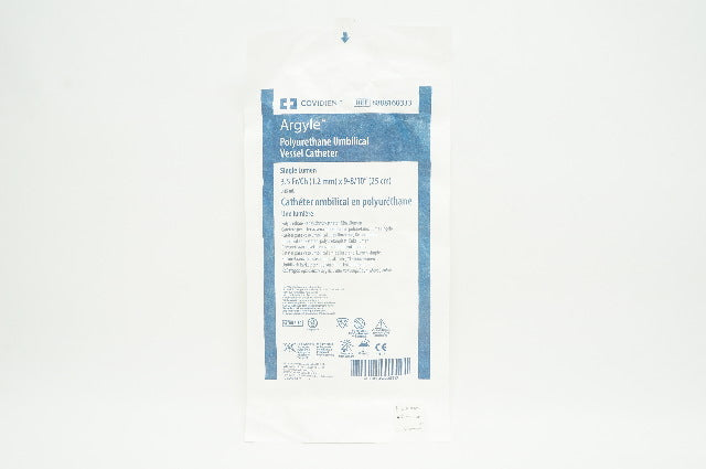 Covidien 8888160333 Argyle Polyurethane Umbilical Vessel Cath. 3.5 Fr x 9-8/10in