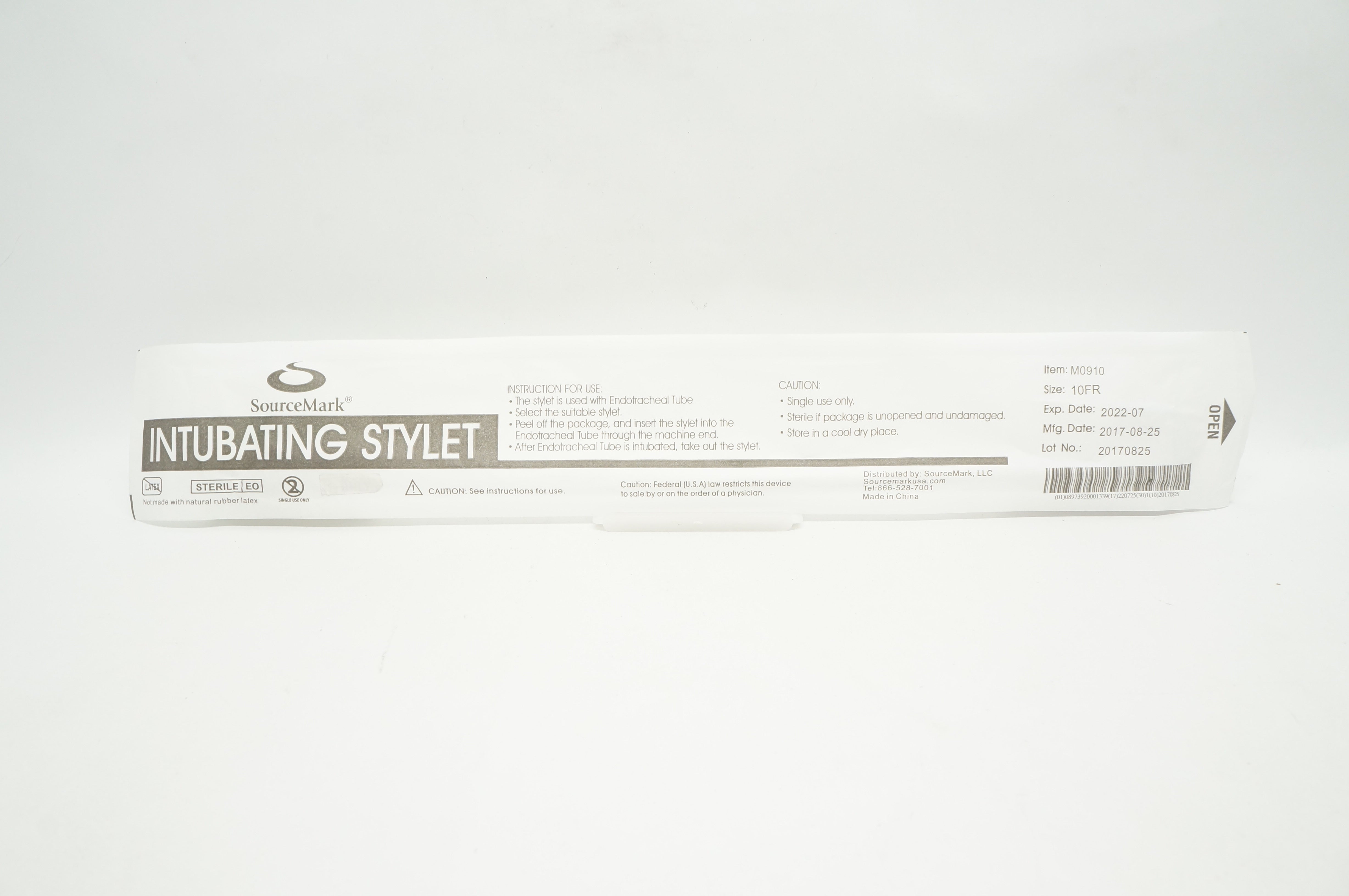 SourceMark M0910 Intubating Stylet 10Fr.