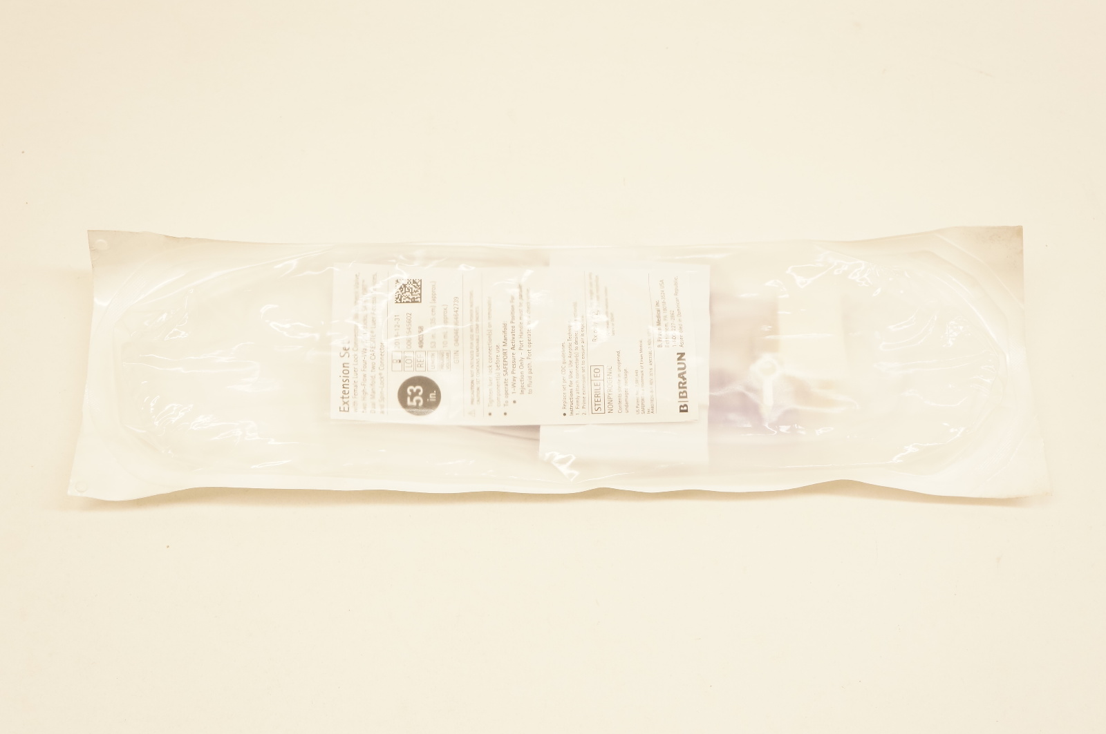 Braun 490358 Extension Set with Female Luer Lock Connector 53inch (x)