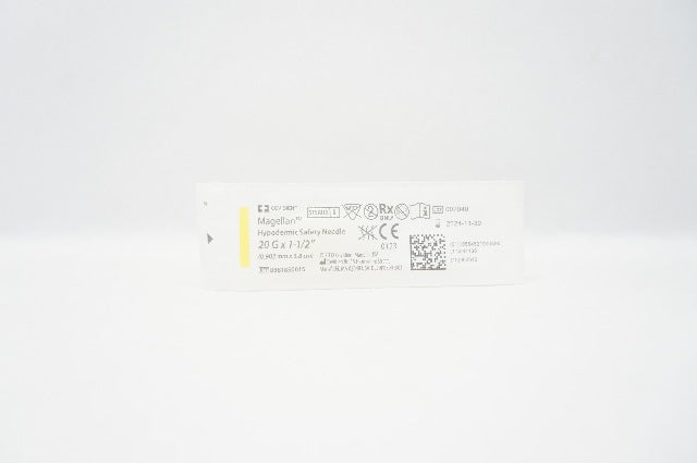 Covidien 8881850015 Magellan Hypodermic Safety Ndle 20G x 1-1/2inch