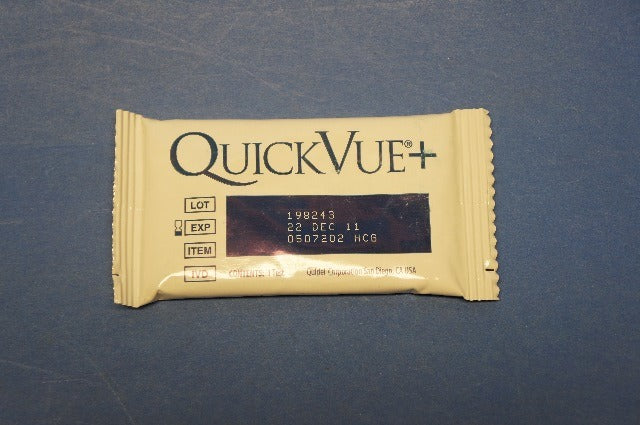 Quidel QuickVue + 0507202 HCG Urine Pregnancy Test (x) Dec 11