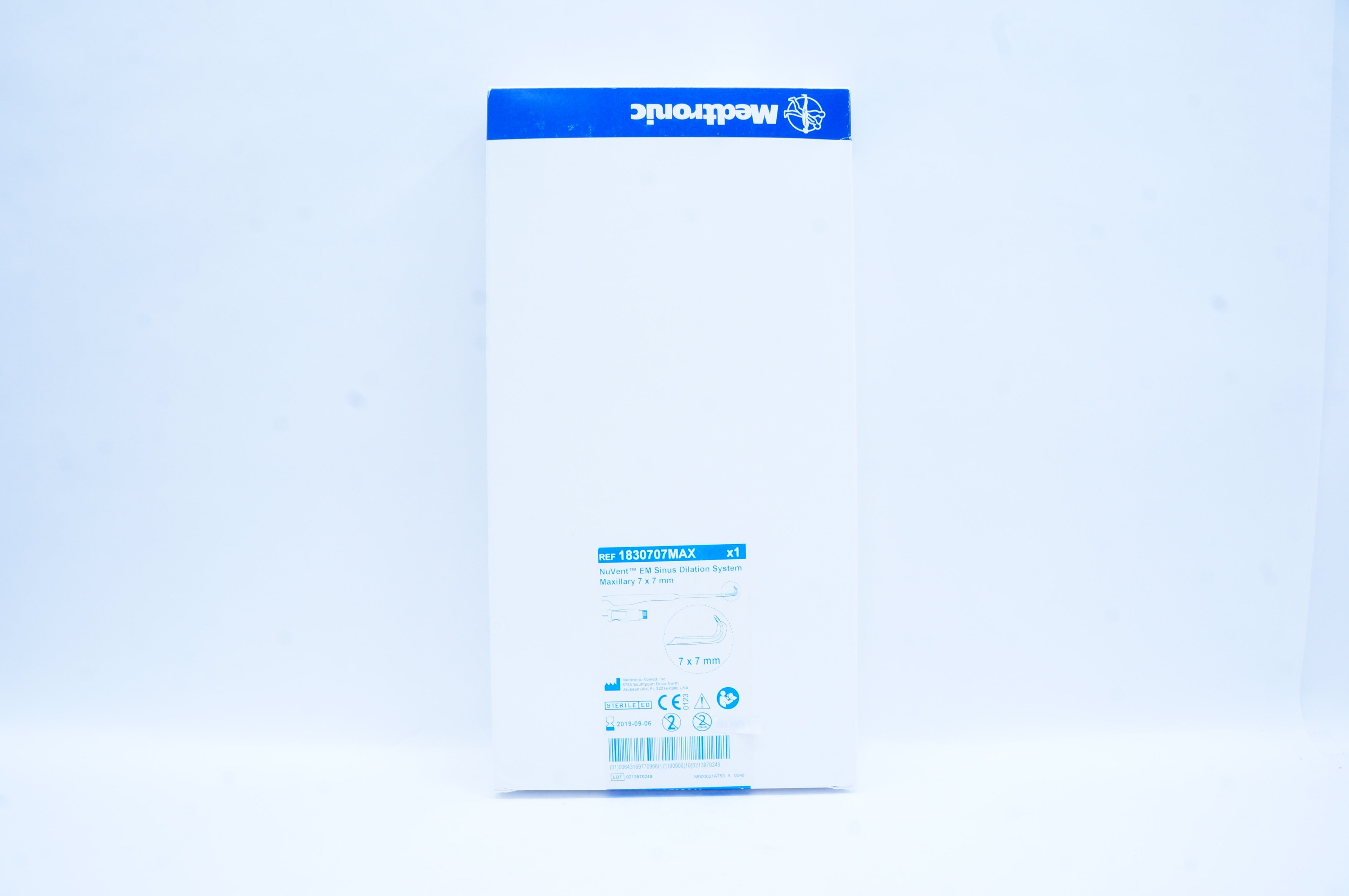 Medtronic 1830707MAX NuVent Em Sinus Dilation System Maxillary 7 x 7mm (x)