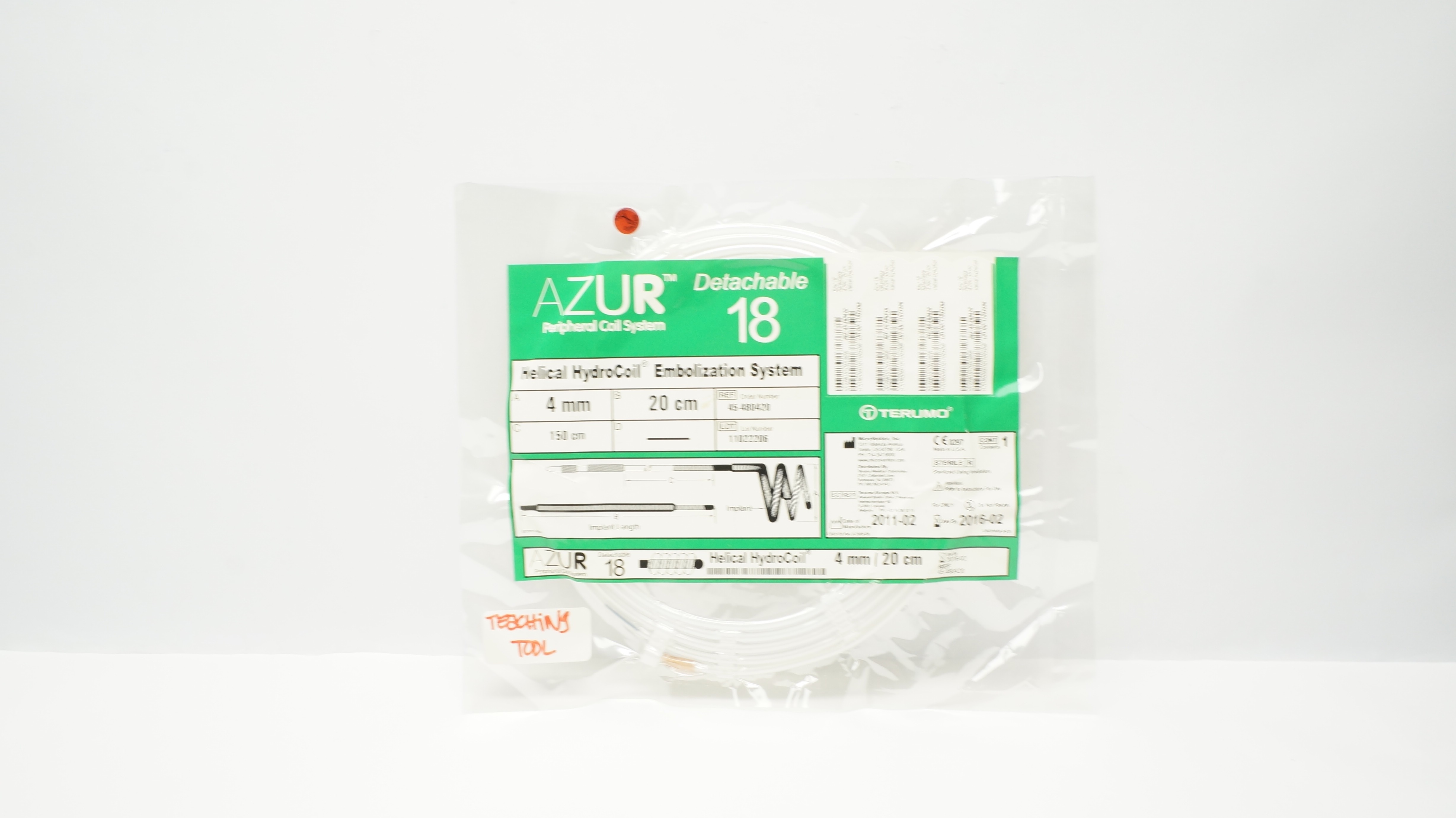Terumo 45-480420 Helical HydroCoil Embolization System 4mm x 20cm x 150cm (x)