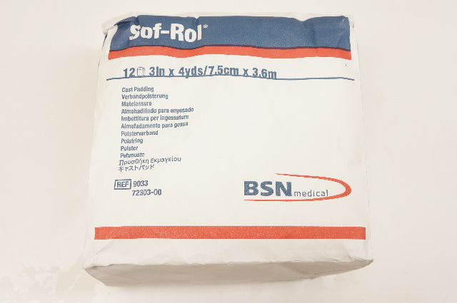 BSN Medical 9033 Sof-Rol Cast Padding 3inch x 4yds - Box of 12