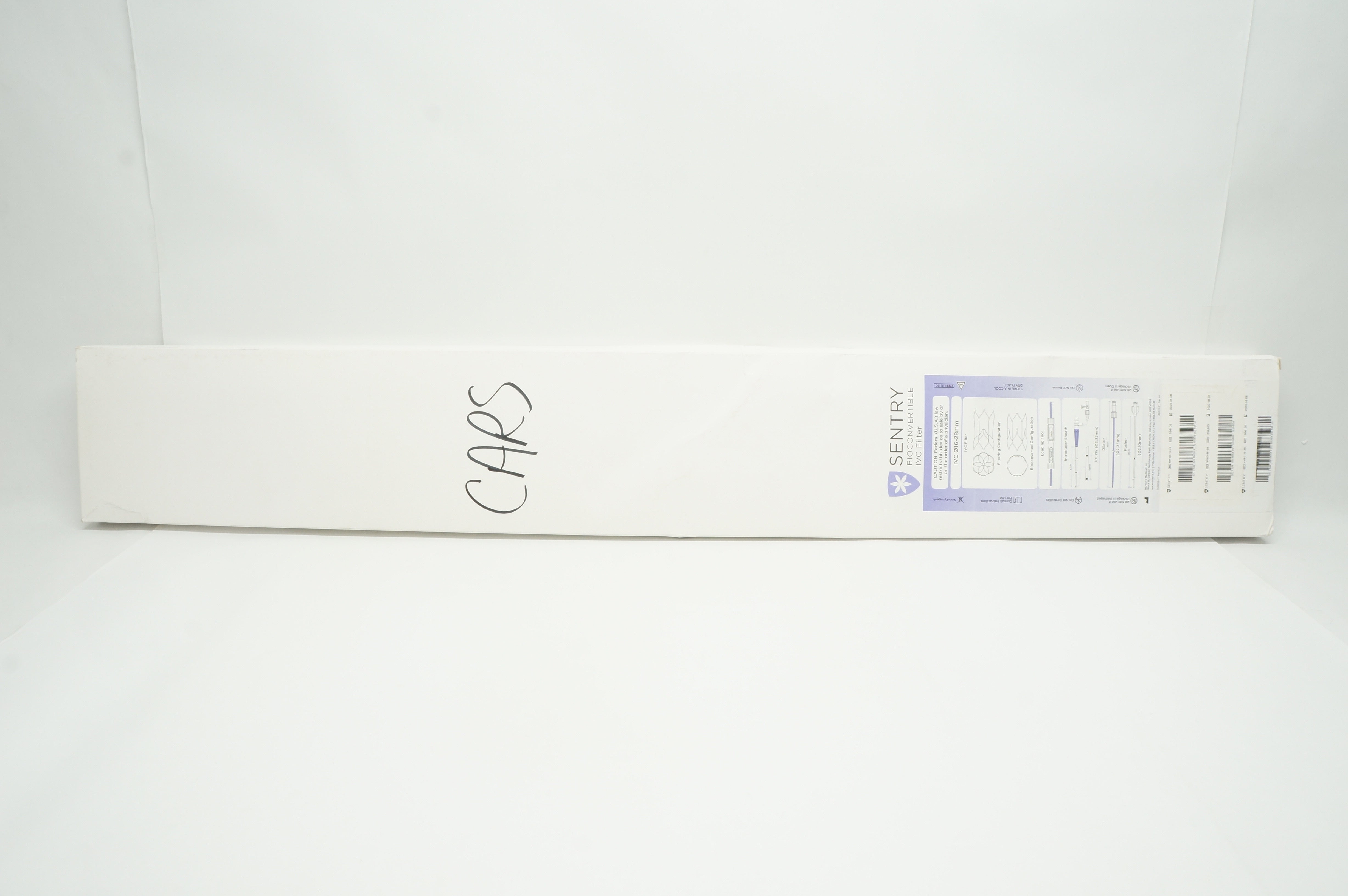 Novate Medical NM60-16-28 Sentry Bioconvertible IVC Filter 7Fr (x)