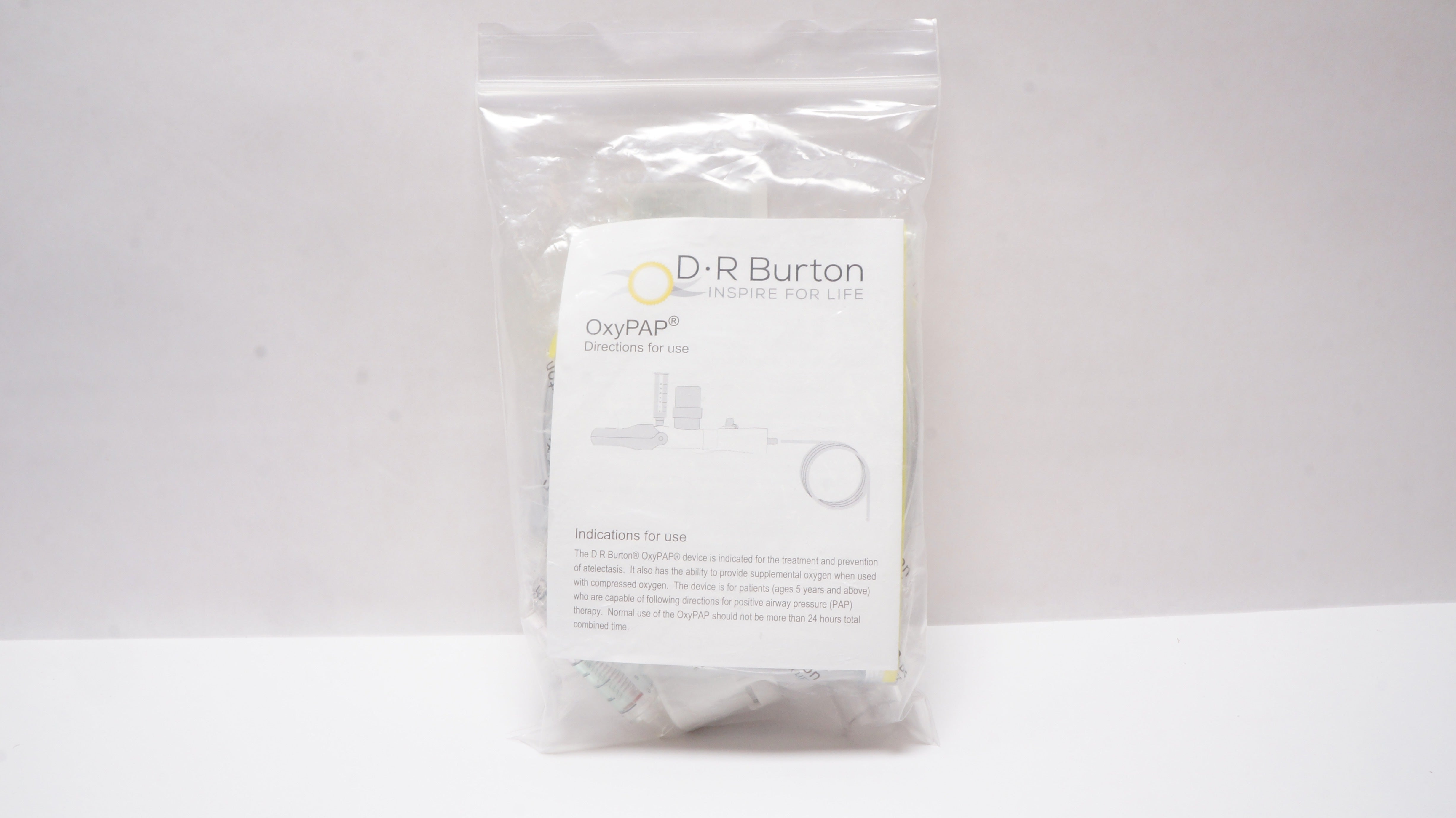 D.R. Burton OxyPAP Positive Airway Pressure Therapy Device