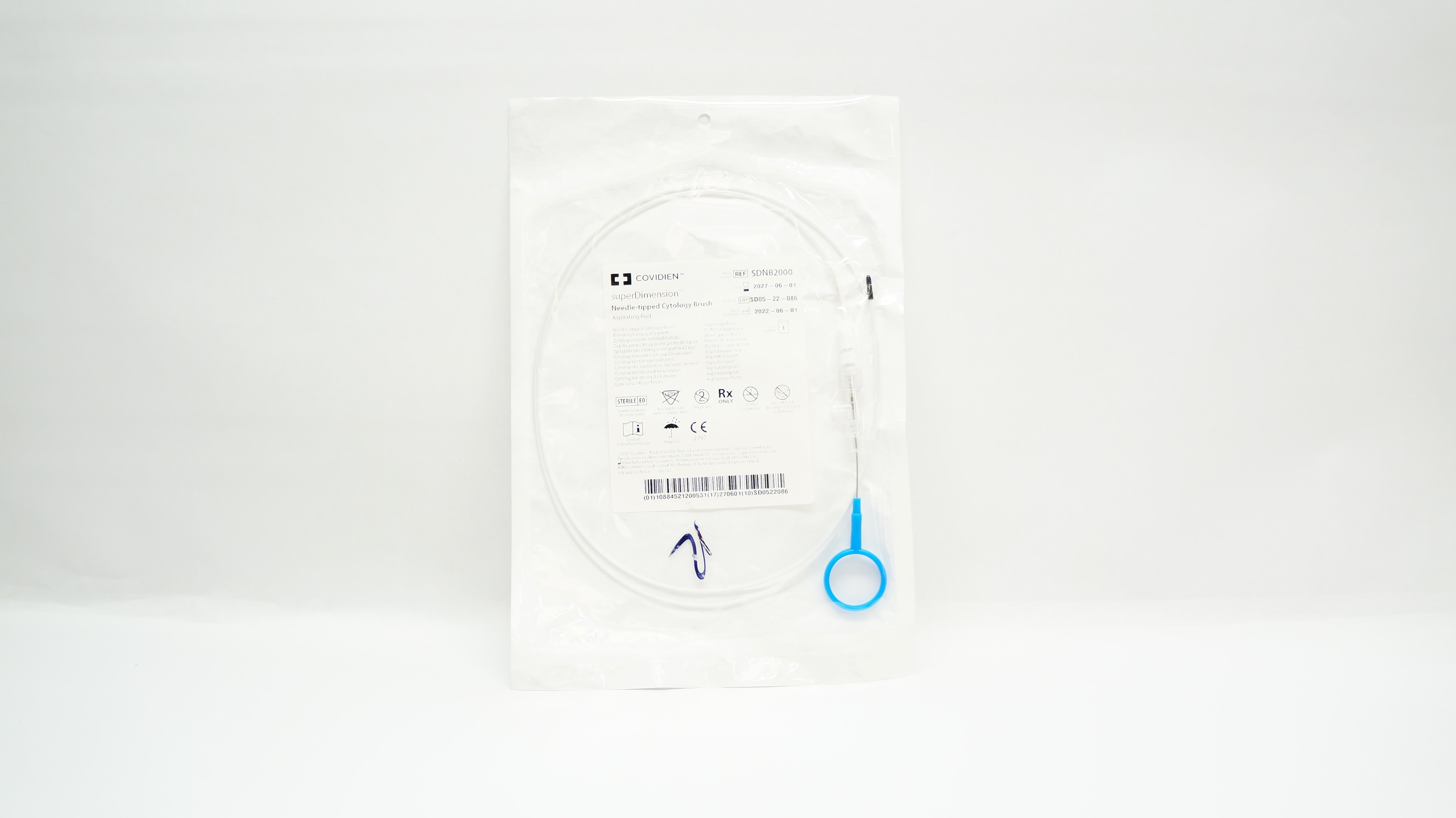 Covidien SDNB2000 SuperDimension Ndle-Tipped Cytology Brush Aspirating Port
