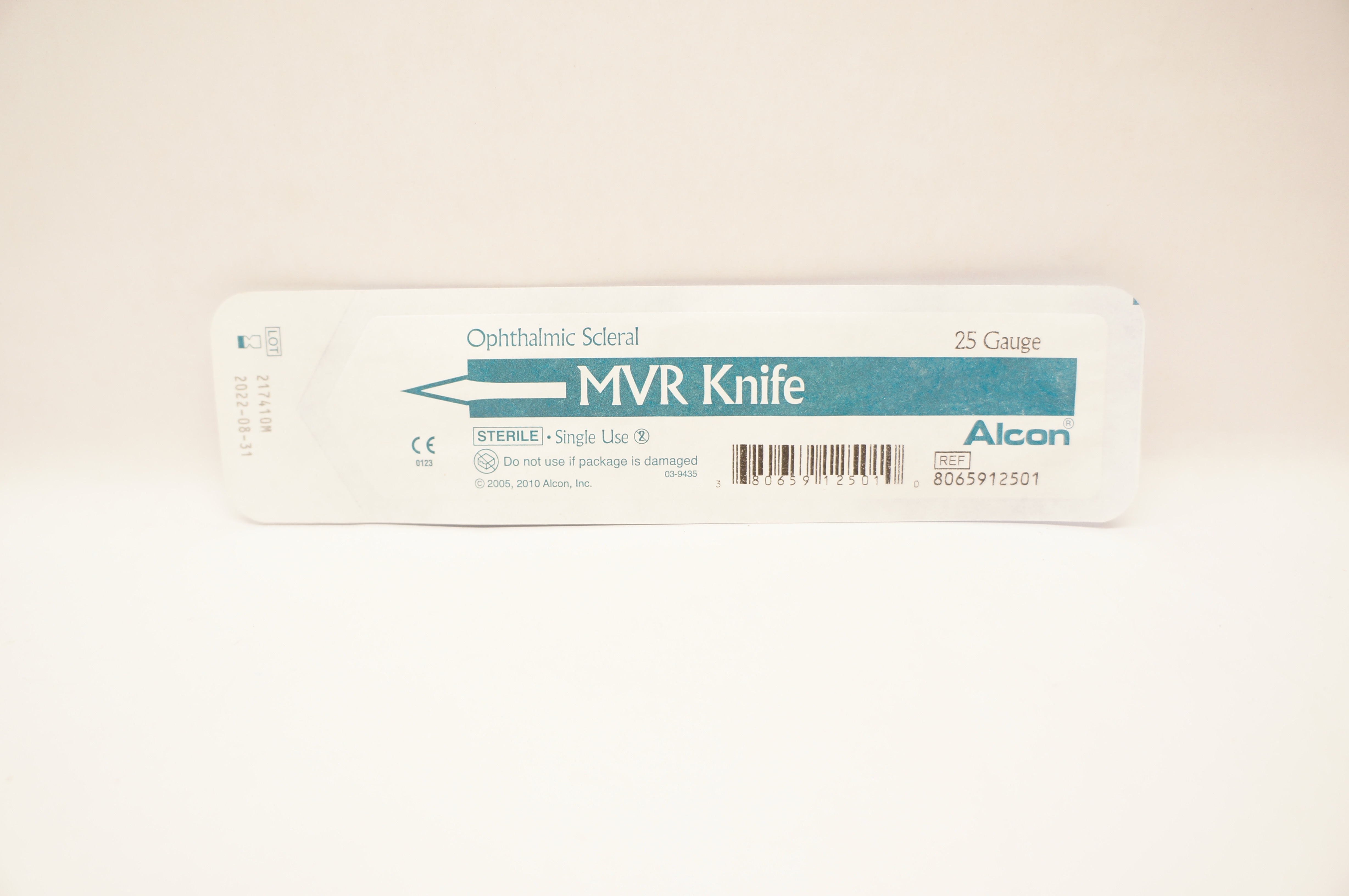 Alcon 8065912501Ophthalmic MVR Scleral Knife 25 Gauge (x)