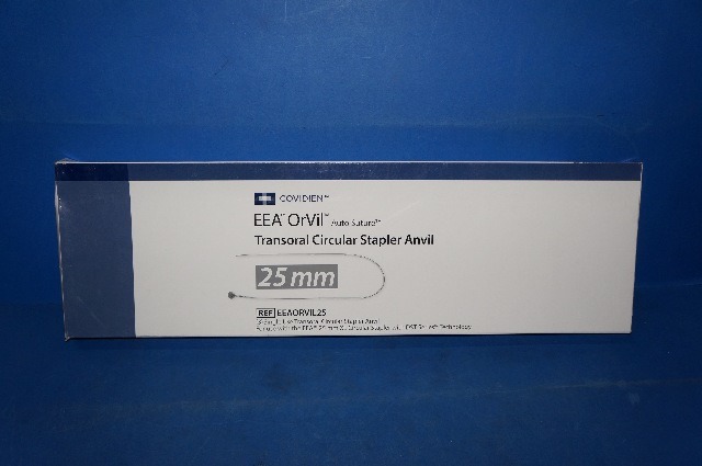 Covidien EEAORVIL25 EEA OrVil Transoral Circular Stapler Anvil 25mm (x)