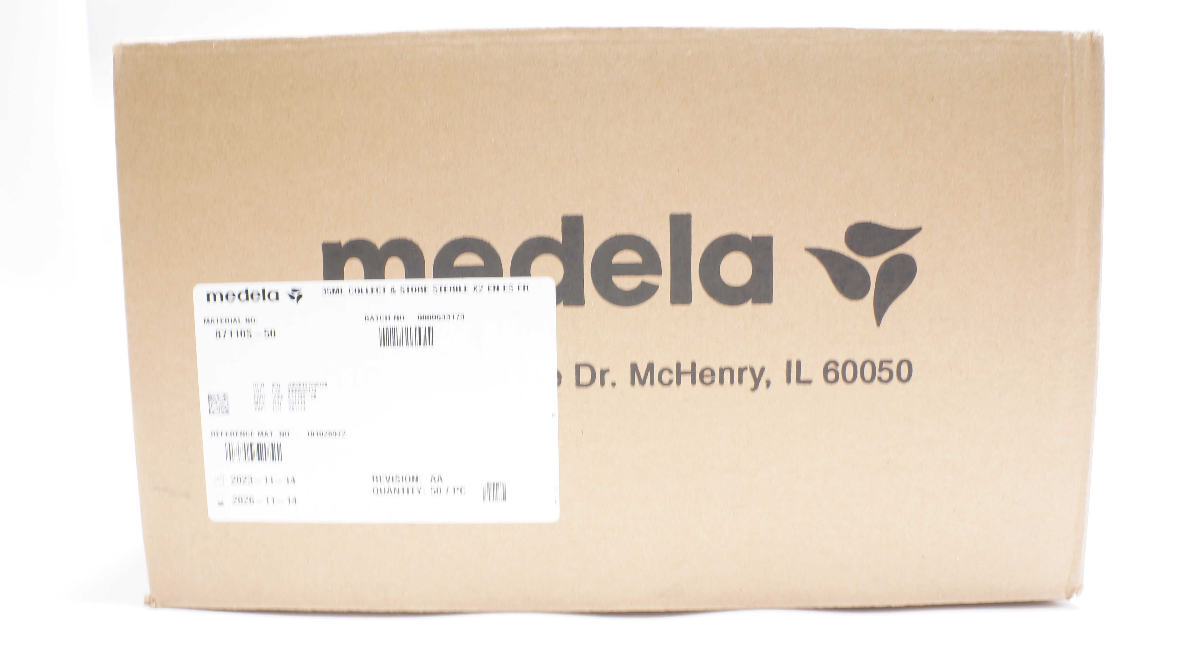 Medela 87110S-50 Breast Milk Collection and Storage Containers 35mL - Box of 50