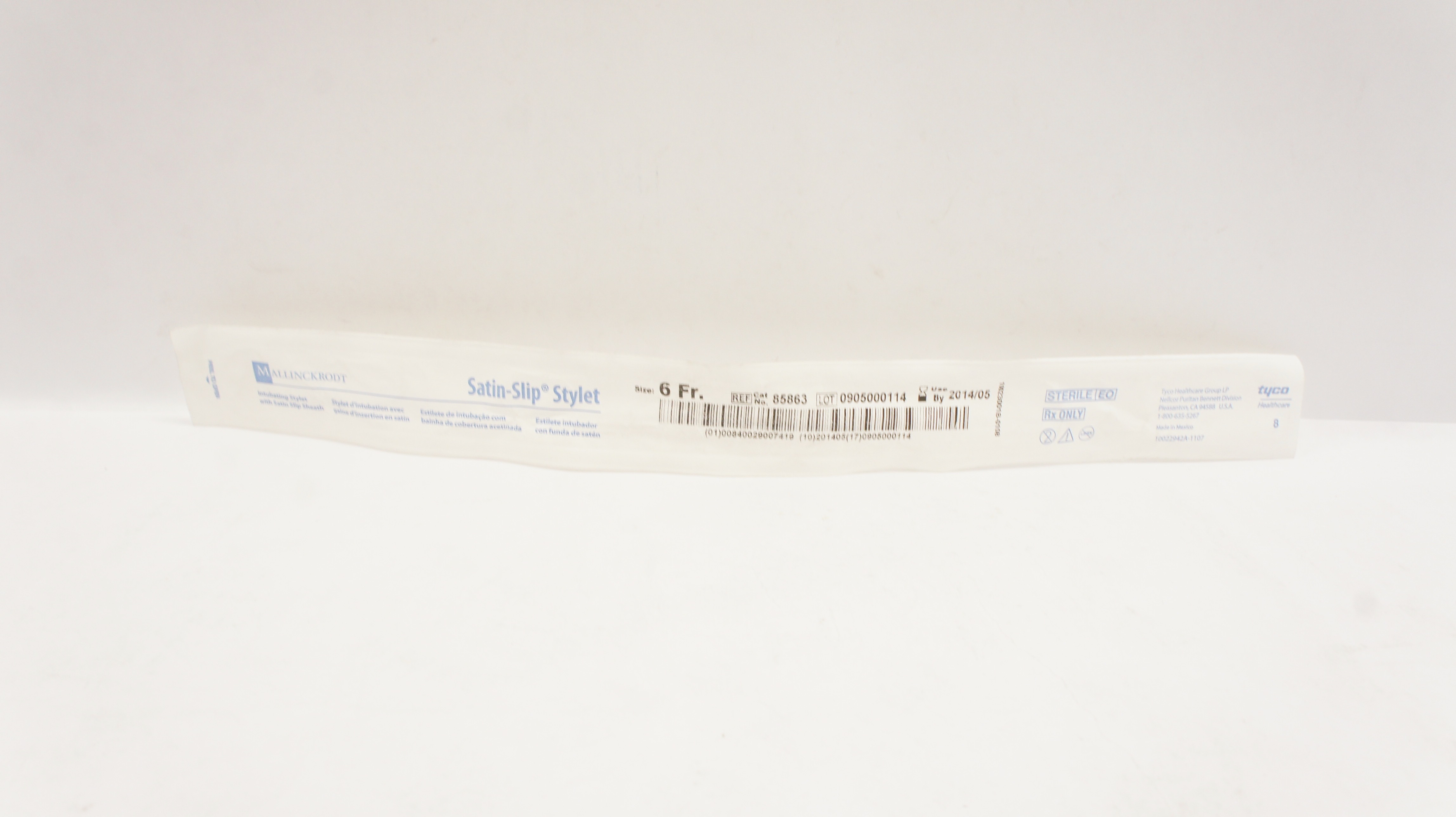 Covidien 85863 Mallinckrodt Intubating Stylet 6 Fr/Ch (x)