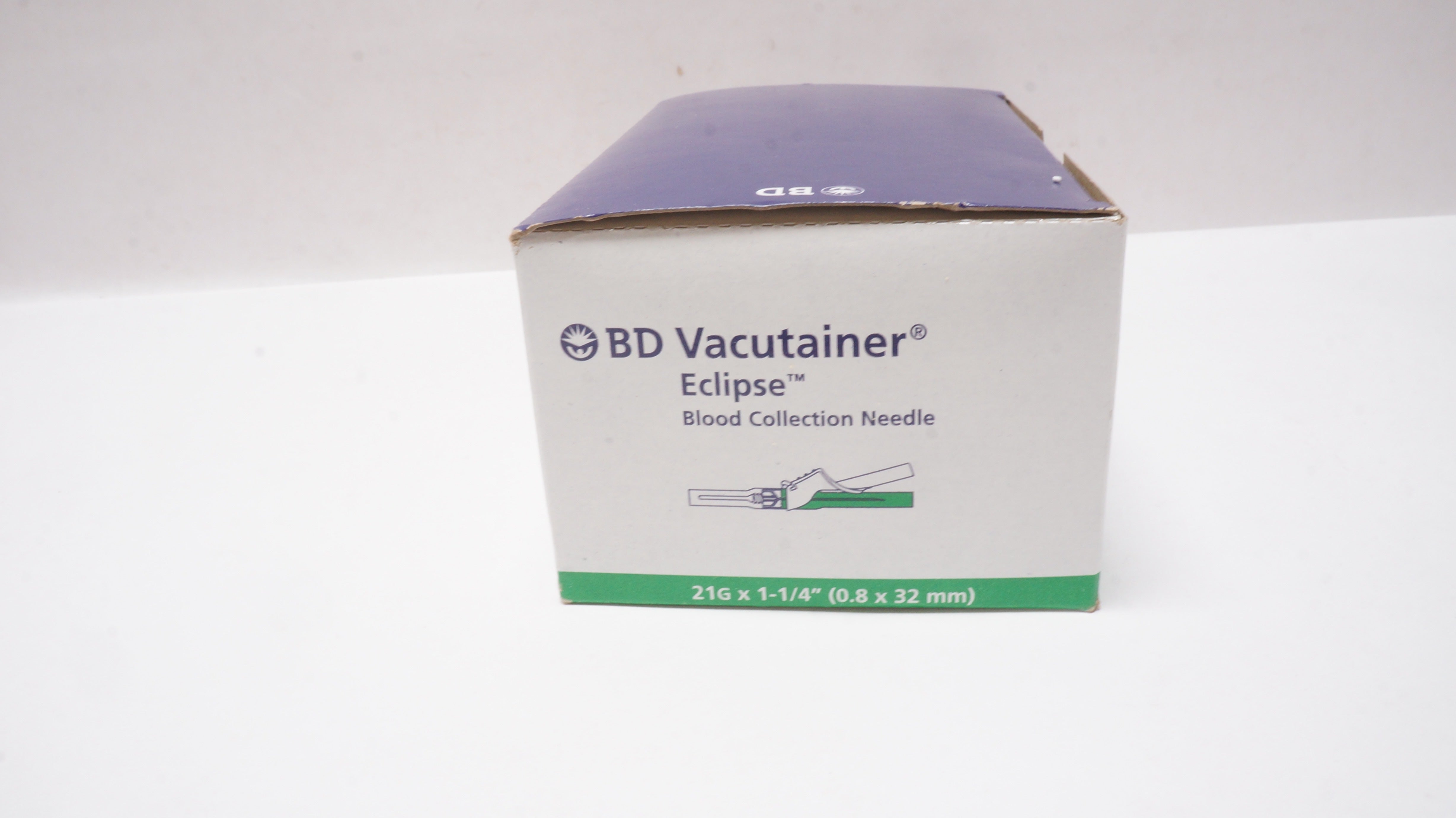 BD 368607 Vacutainer Eclipse Blood Collection Ndle 21G x 1-1/4inch - Box of 48