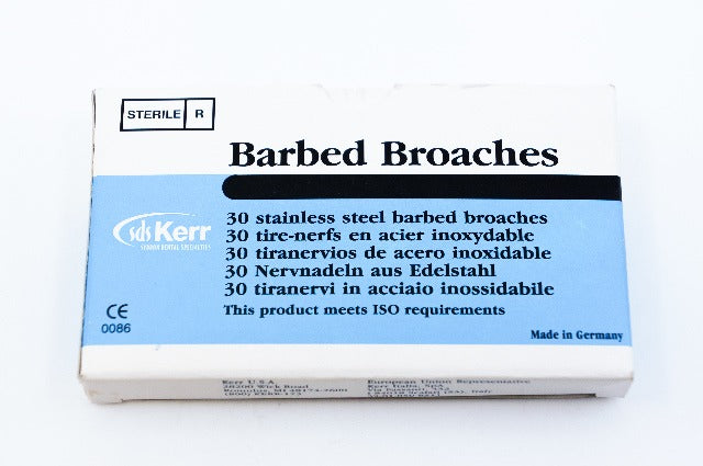 SDS Kerr Barbed Broaches ~ Pack of 30