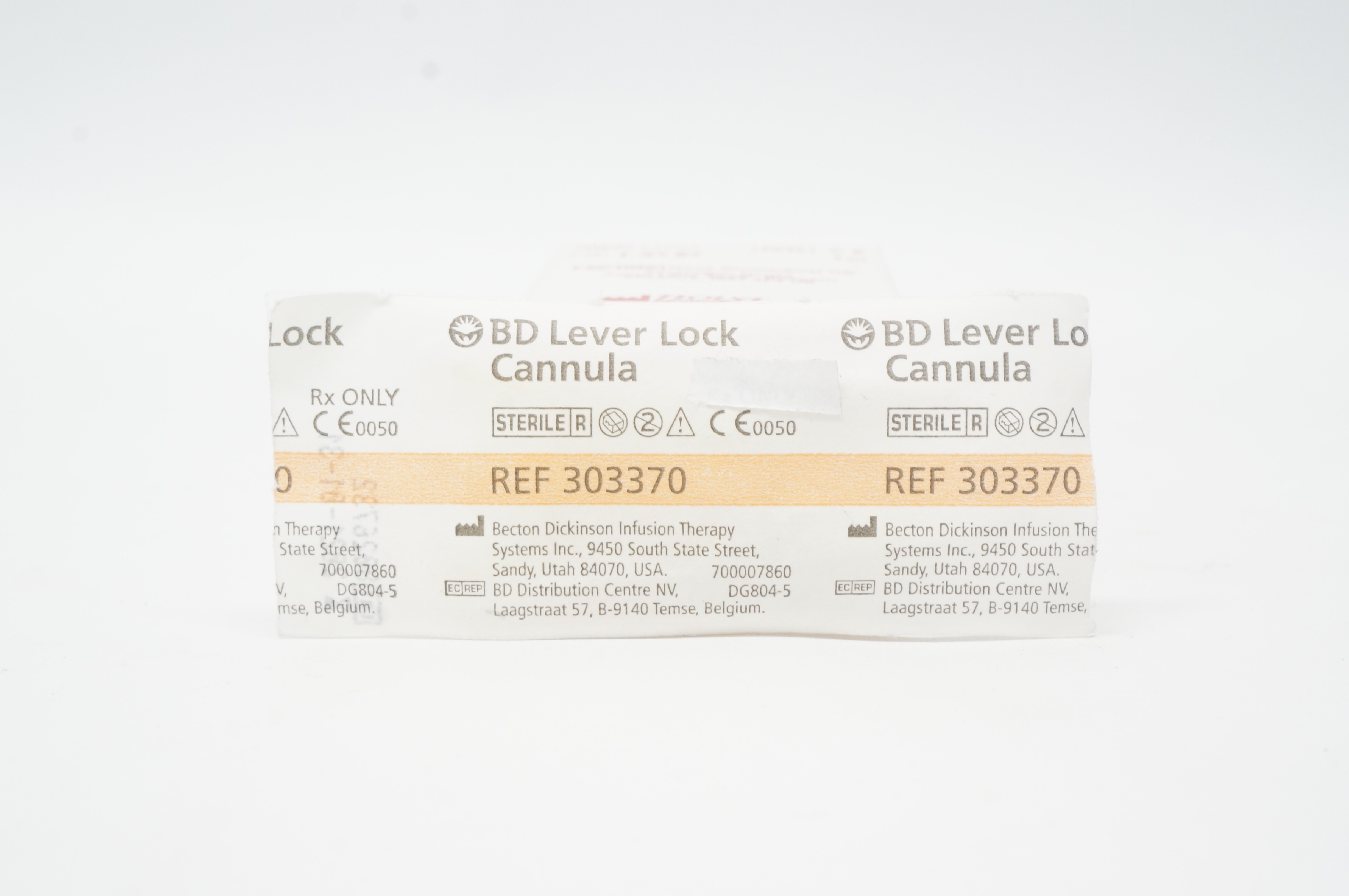 BD 303370 Lever Lock Cannula (x)