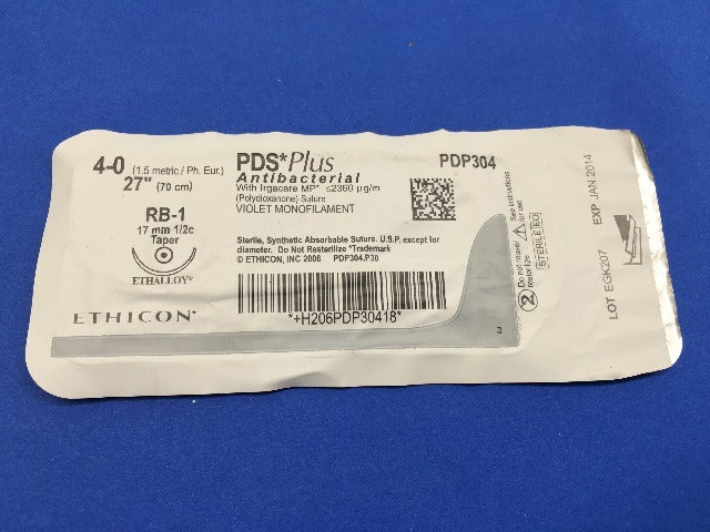 Ethicon PDP304 PDS Plus RB-1, 27
