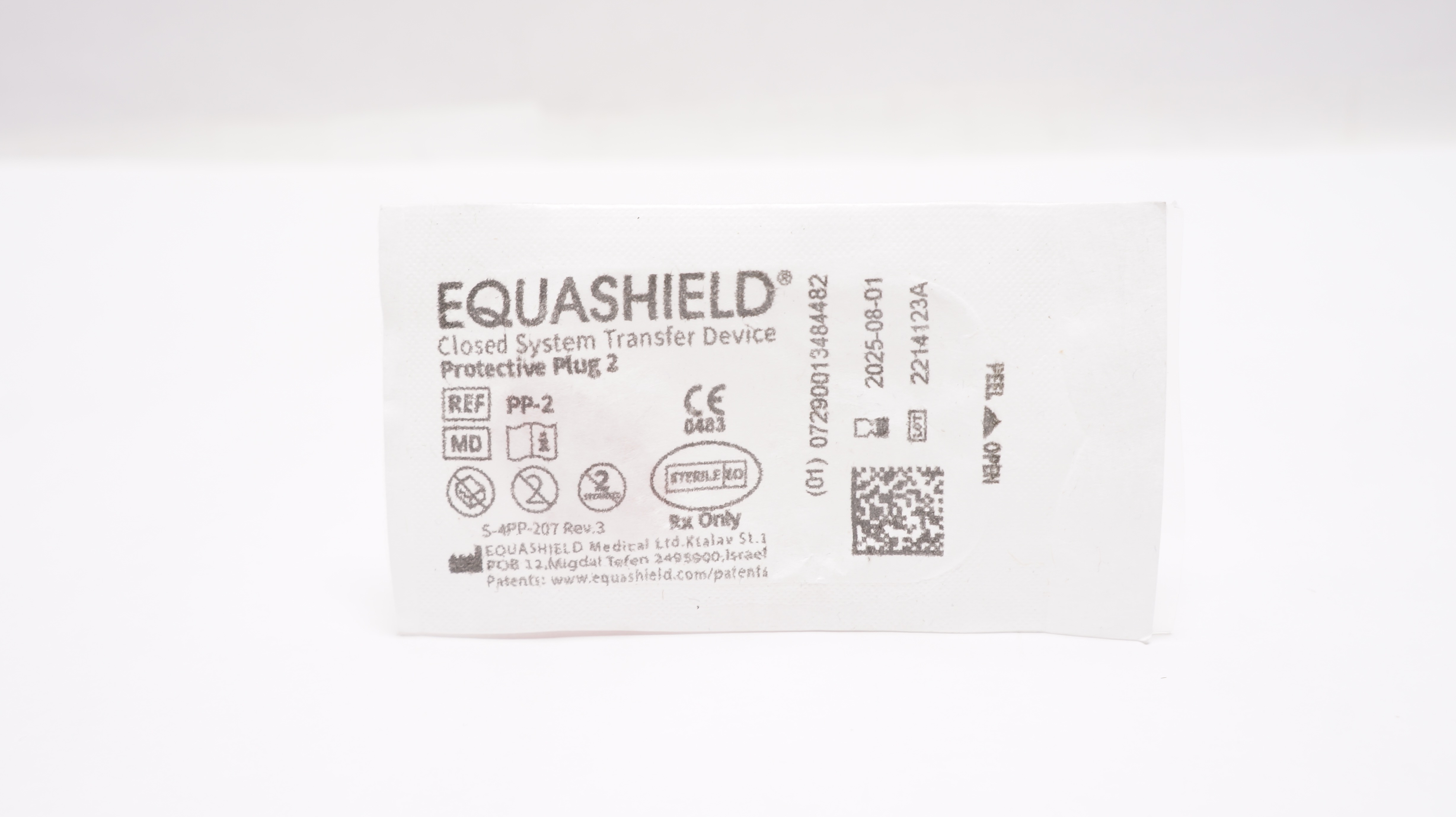 Equashield Medical PP-2 Closed System Transfer Device Protective Plug 2
