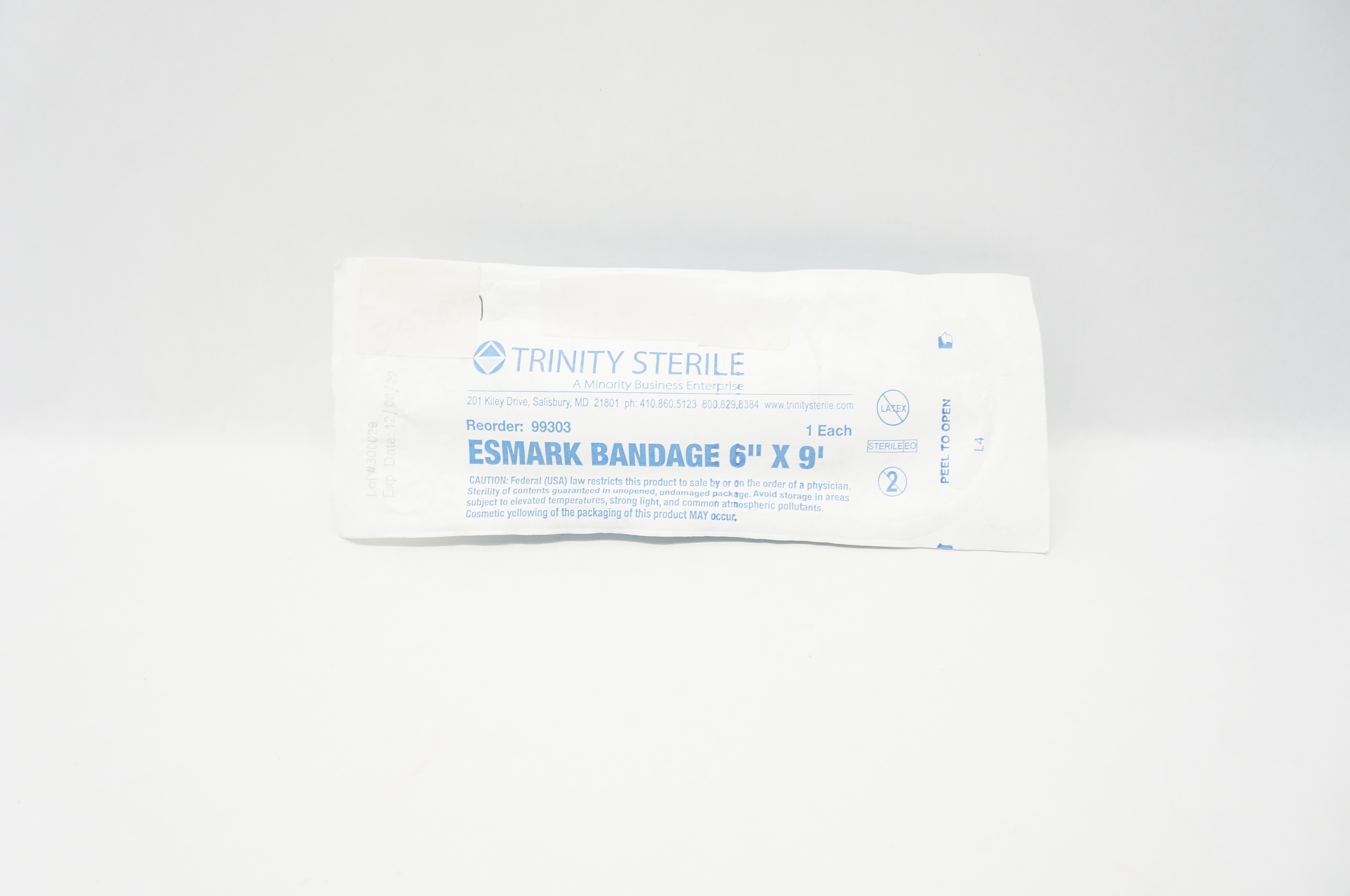 Trinity 99303 Esmark Bandage 6inch x 9inch