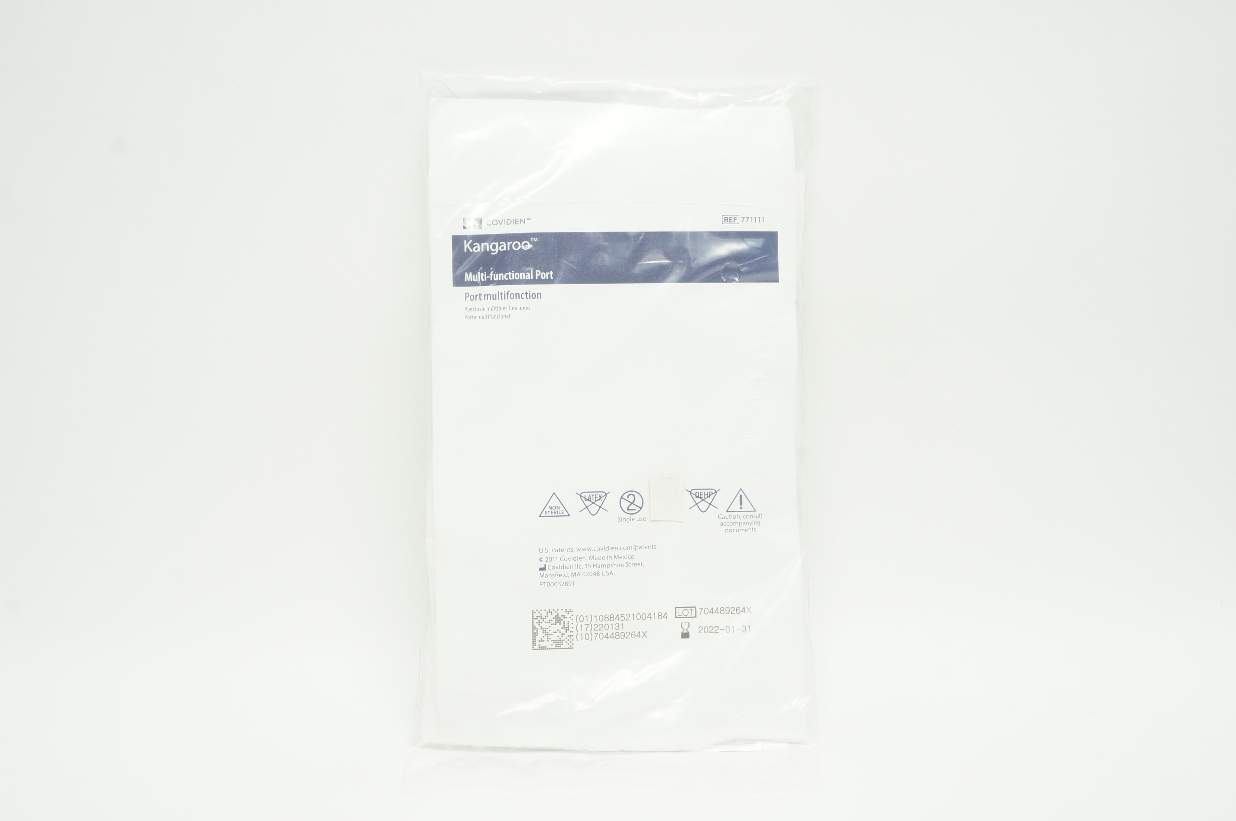 Covidien 771111  Kangaroo Multi-functional Port