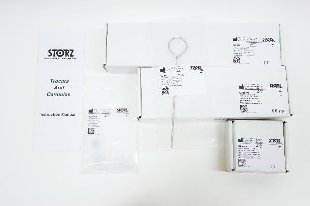 Karl Storz 30107MP Trocar + Cannula W/Multifunction Valve Pyramidal Tip, Mandrel