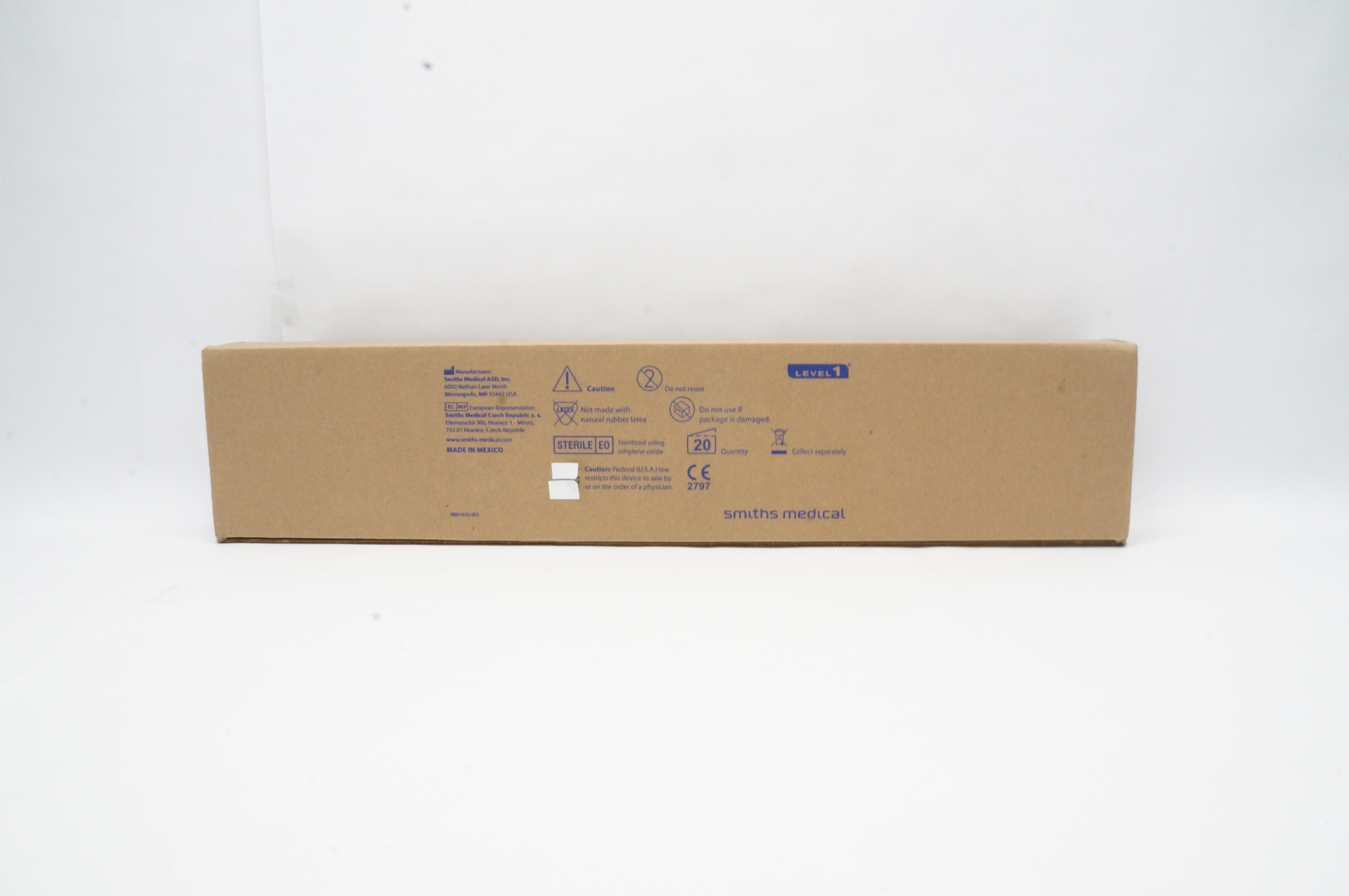 Smiths Medical ER400-9 Level1 Esophageal/Rectal Temperature Probe 9Fr -Box of 20