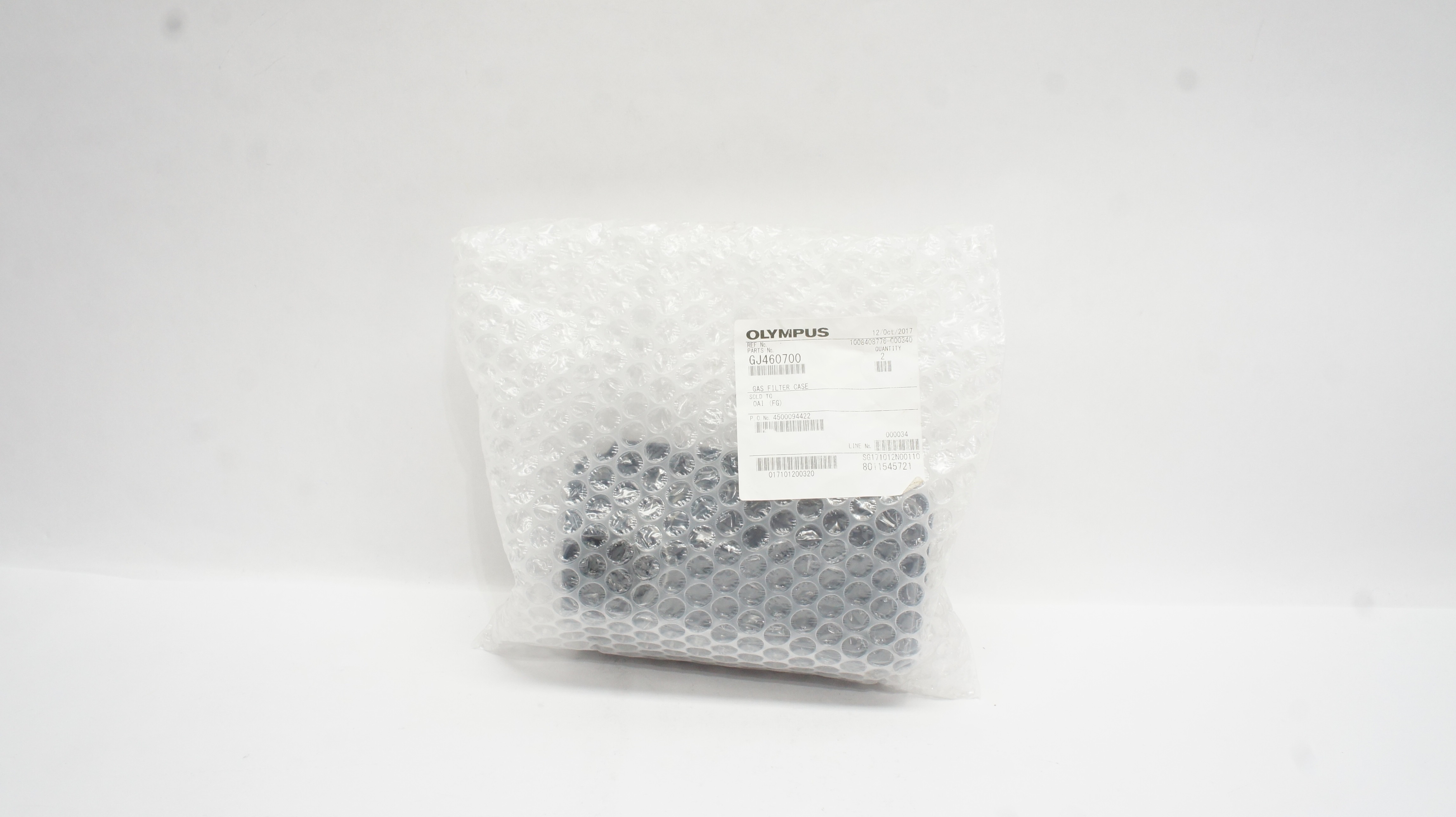 Olympus GJ460700 Gas Filter Case - Pack of 2