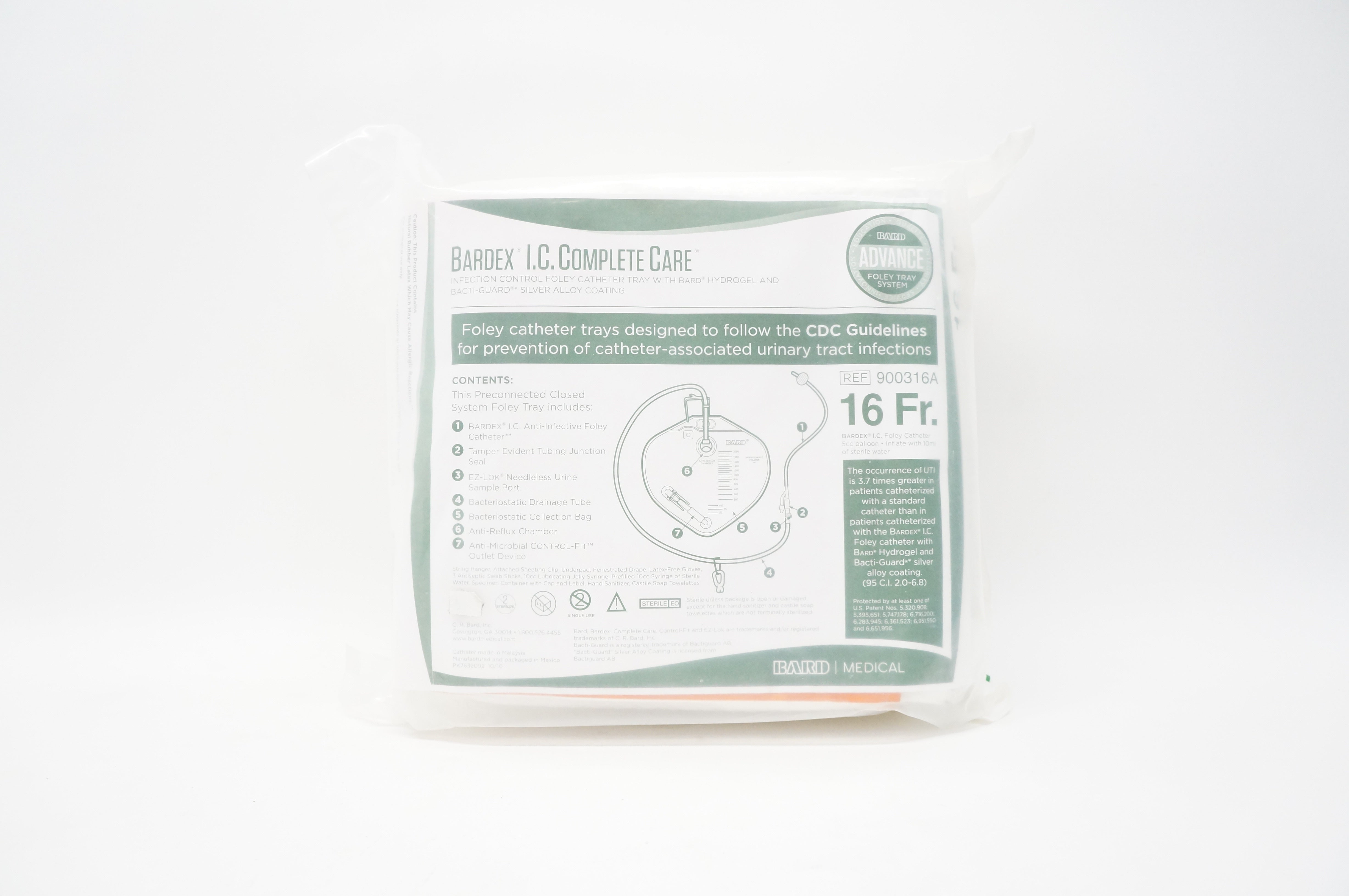 Bard 900316A Bardex I.C. Complete Care 16Fr (x)