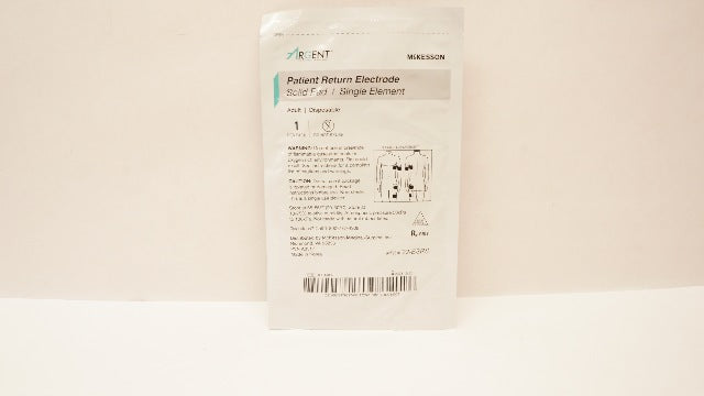 McKesson 22-ESRS ArGent Patient Return Electrode,  Adult, Disposable