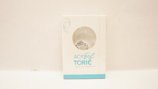 Alcon SA6AT5 ACRYSof Aspheric Absorbing Toric IOL 20.5D Length 13mm Opt 6.0mm(x)