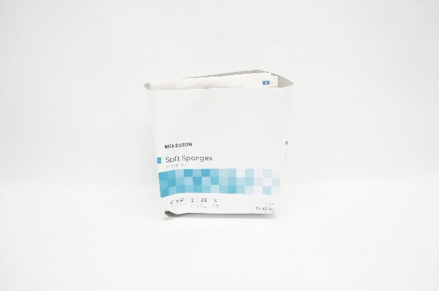 McKesson 16-42426 Split Sponges 4inx4in - Box of 15