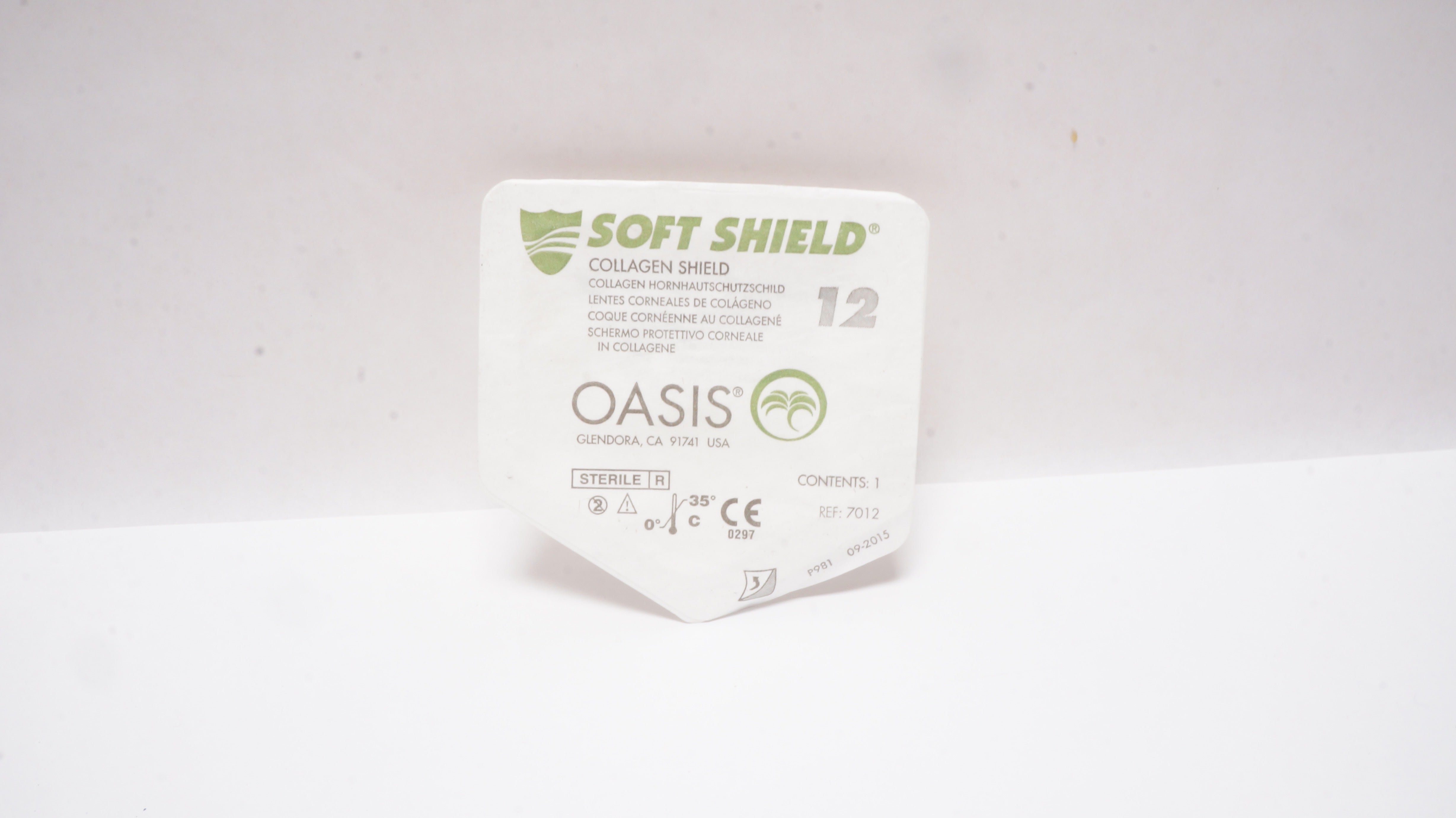Oasis 7012 Soft Shield Collagen Corneal Shield 12-Hour (x)
