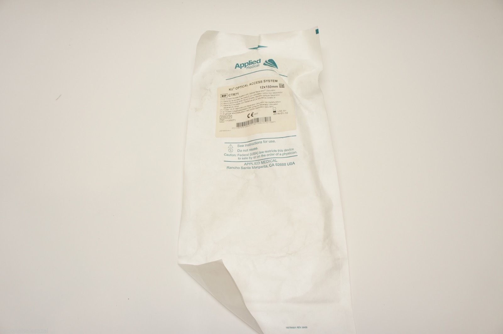 CTR71 ~ Applied Medical Optical Access System 12 x 150mm (x)