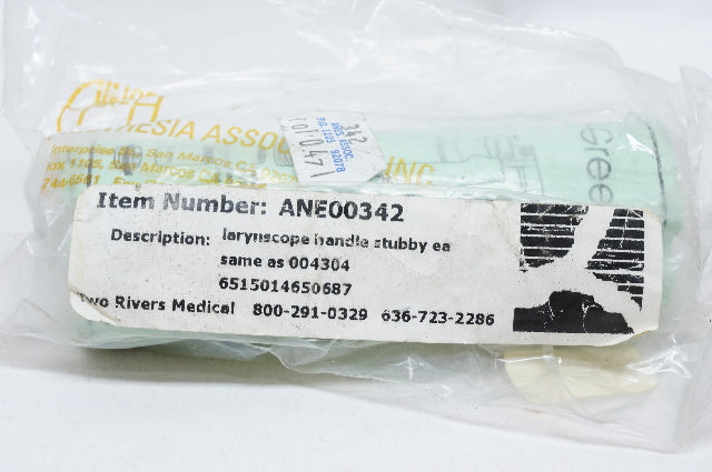 Handle Laryngoscope Stubby, NSN 6515014650687